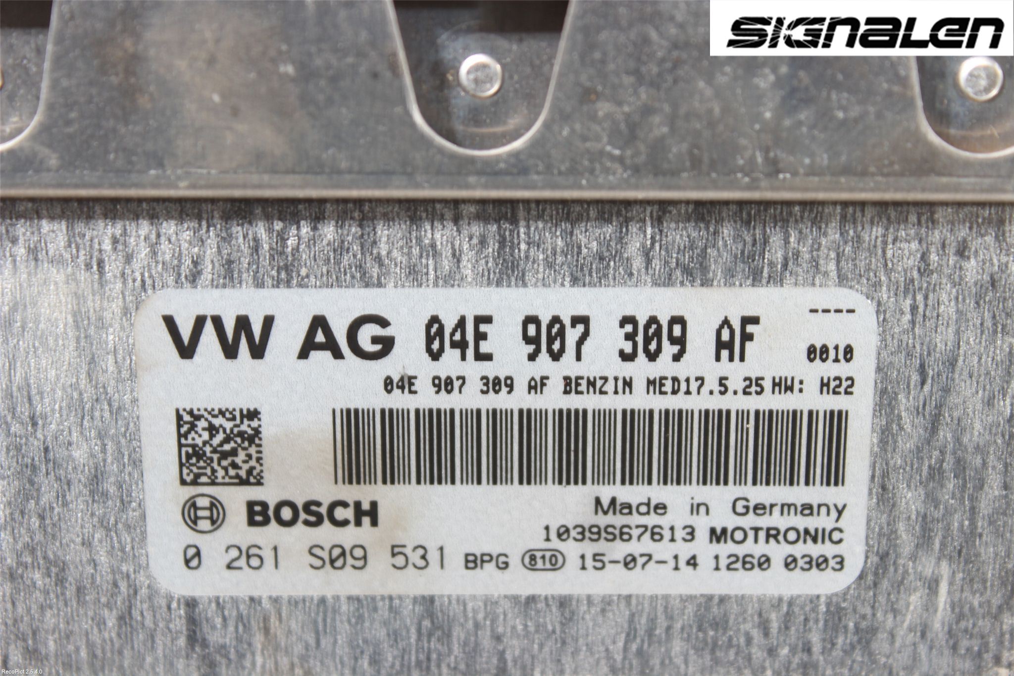 Volkswagen VW POLO 10-17 Styrenhet Insprut Bensin