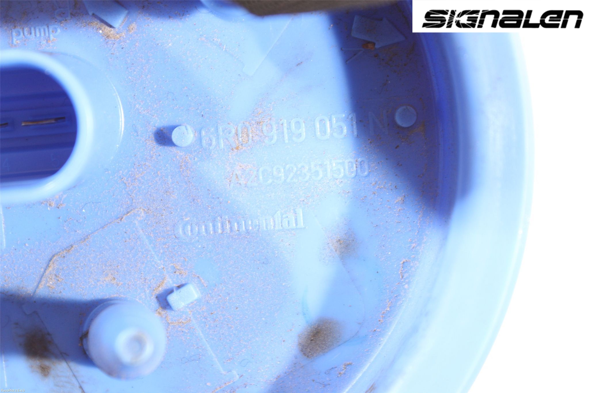 Volkswagen VW POLO 10-17 Bränslepump El