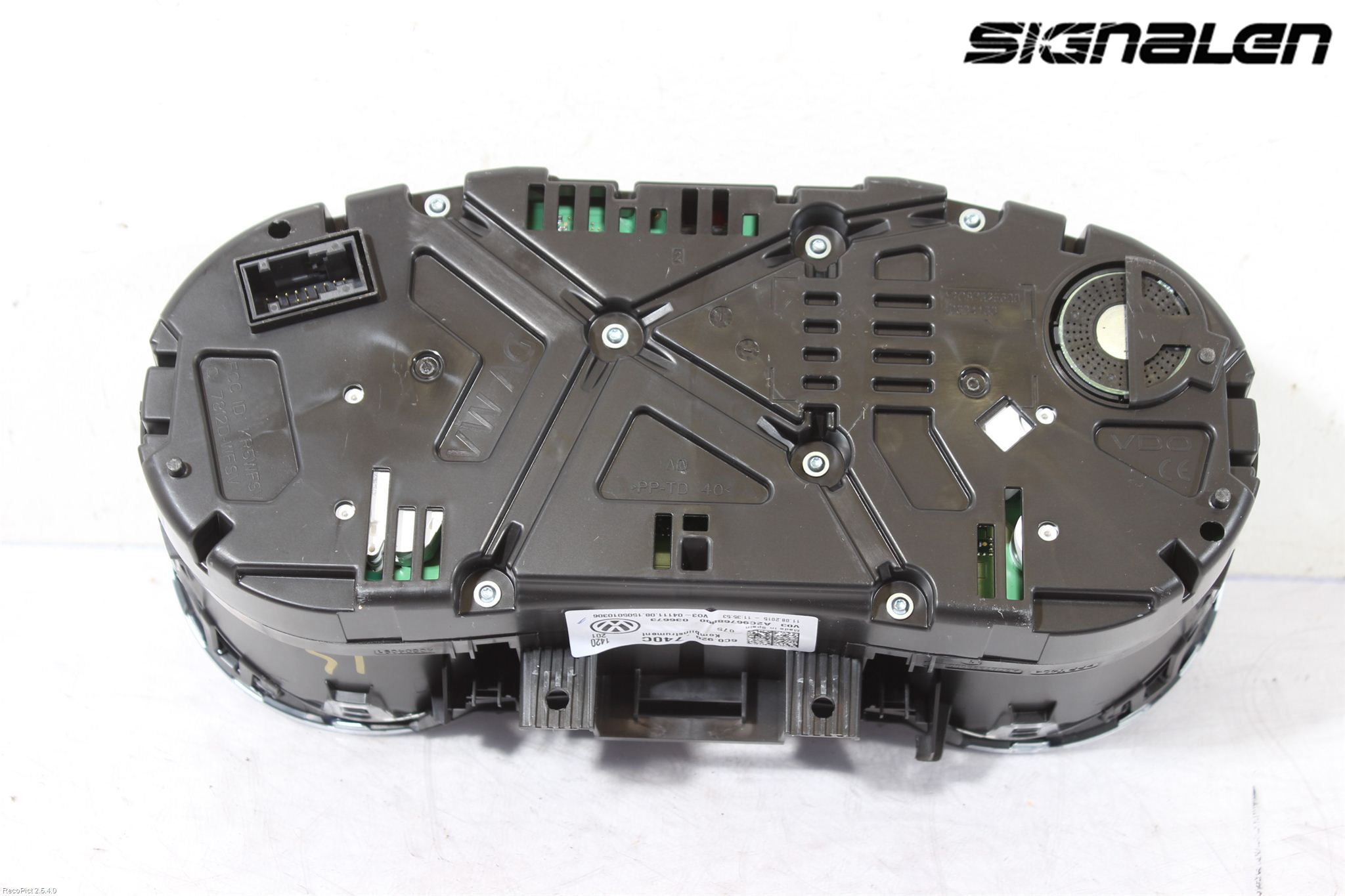 Volkswagen VW POLO 10-17 Instrument Komb