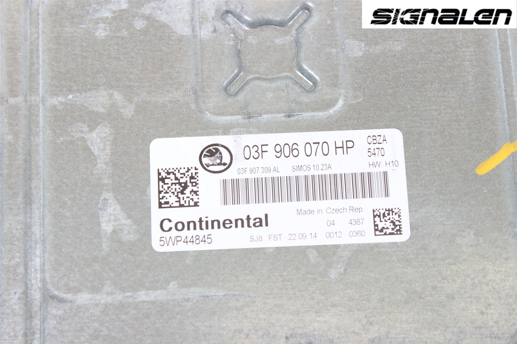 Skoda FABIA 07-14 Styrenhet Insprut Bensin