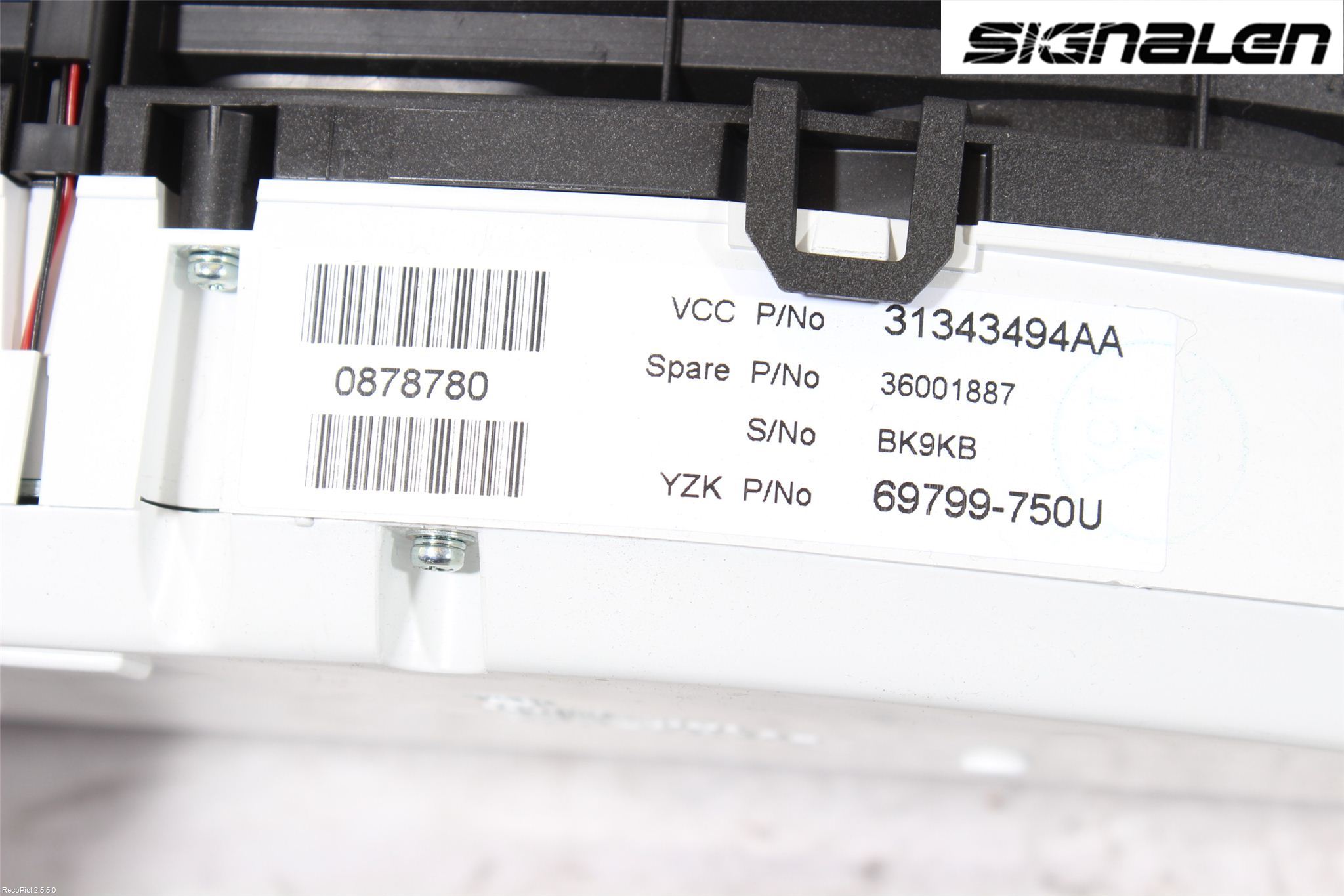 Volvo V70 08-13 Instrument Komb