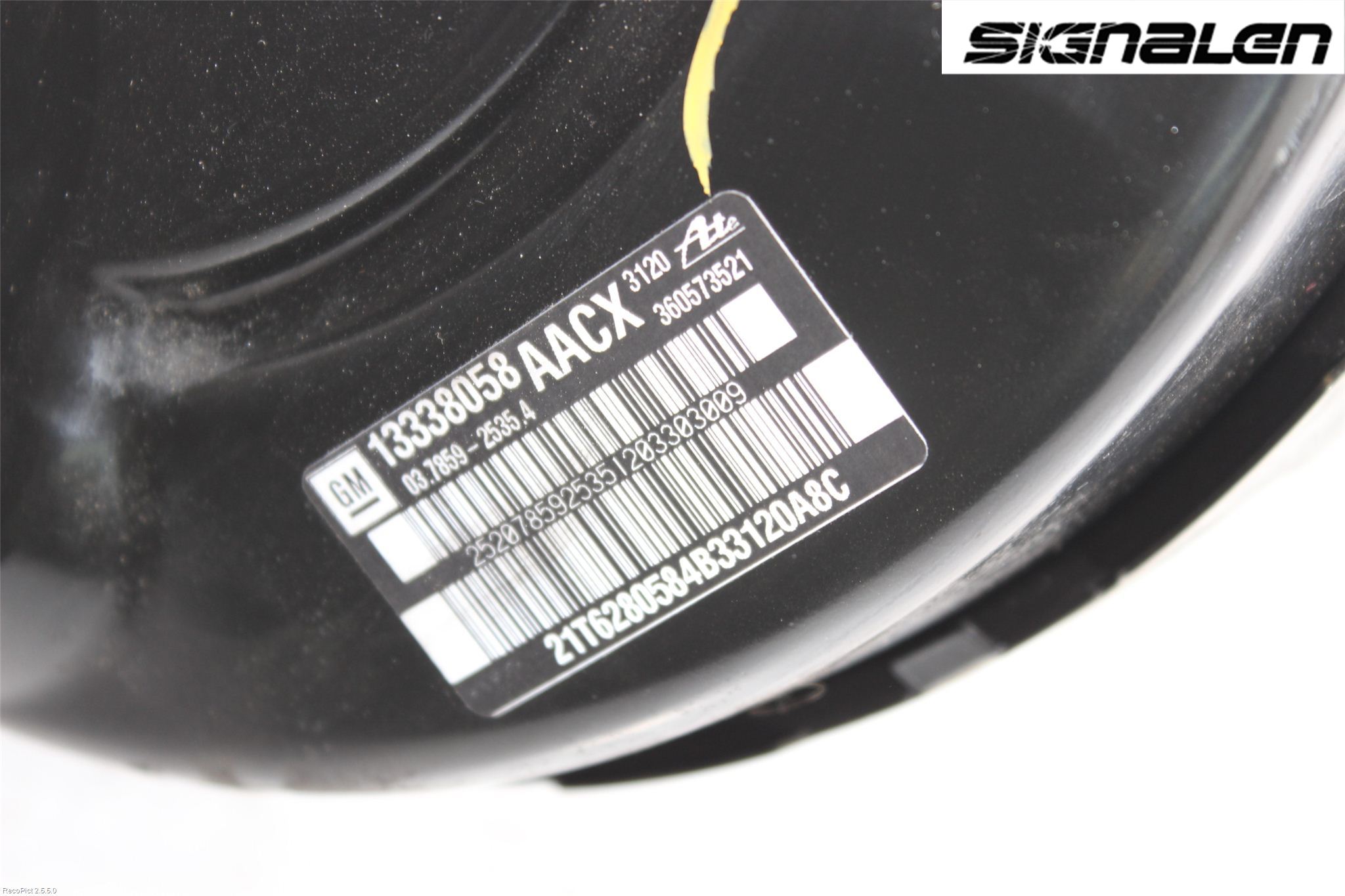 Opel ASTRA J 10-15 Bromsservo