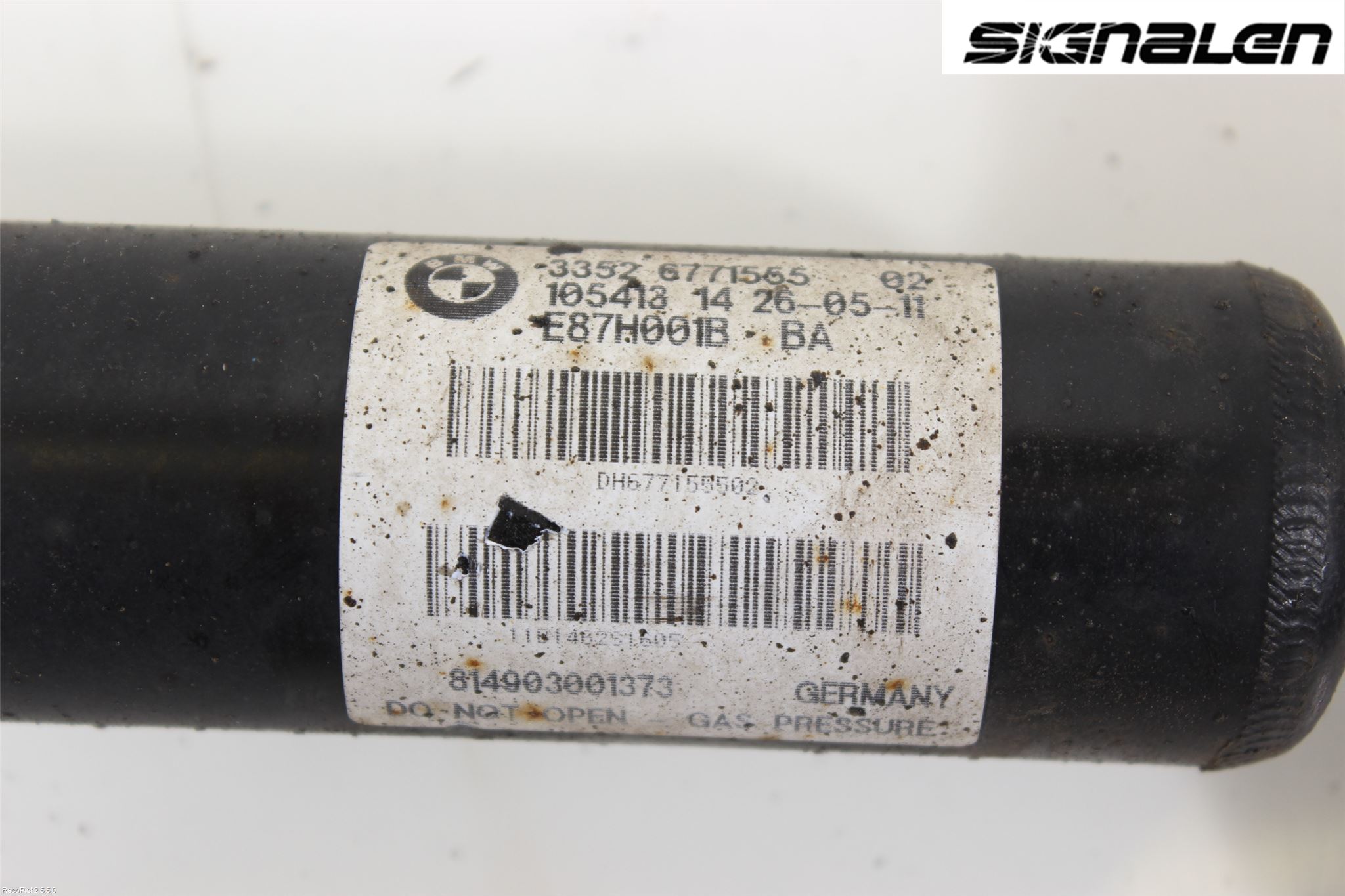 BMW 1 E87/81 5D/3D 03-11 Stötdämpare Bak