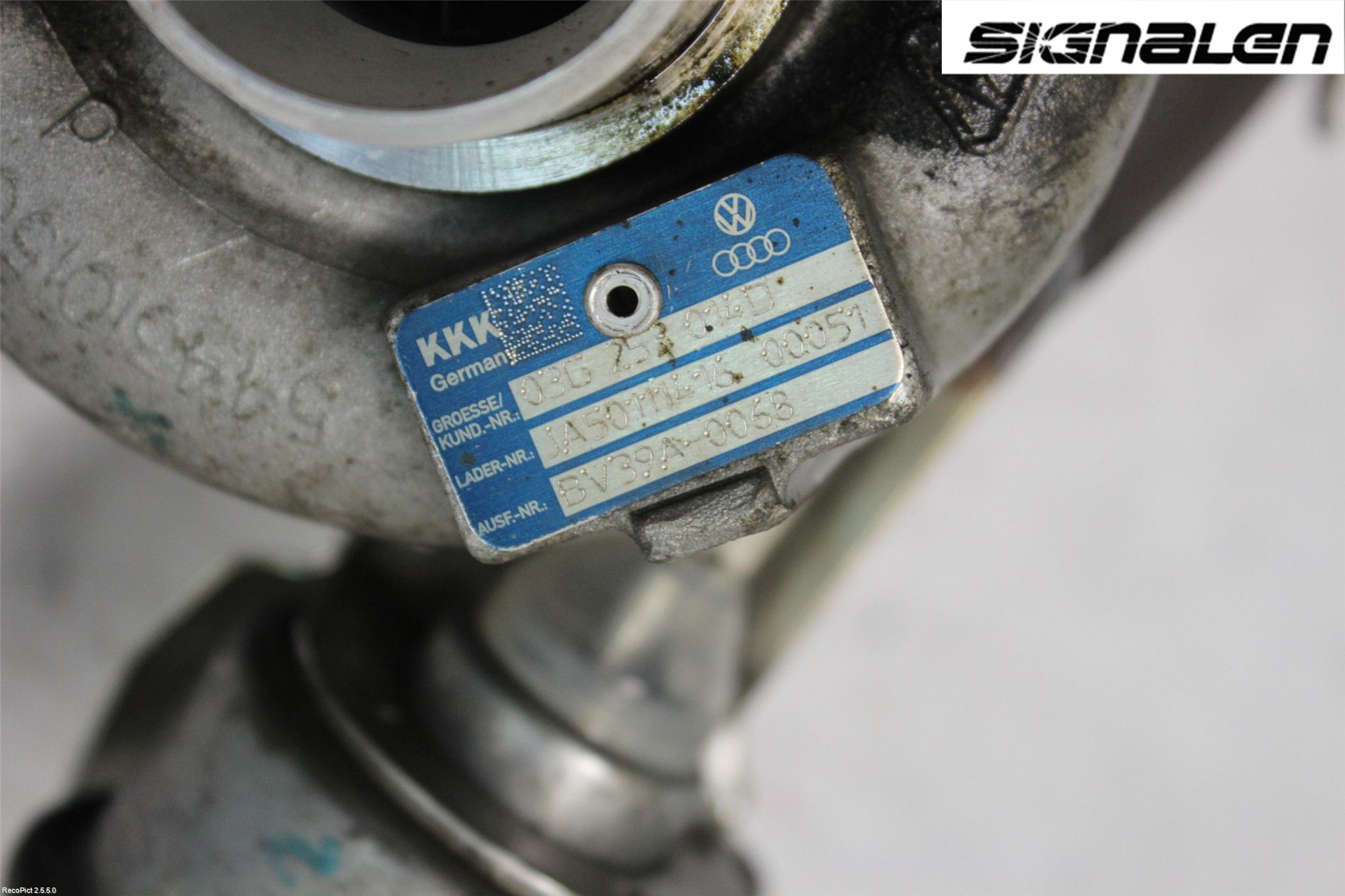 Skoda ROOMSTER Turboaggregat