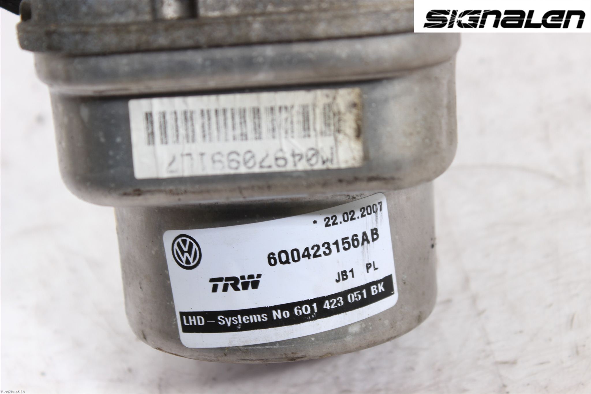 Skoda ROOMSTER Styrservo Pump Elektrisk