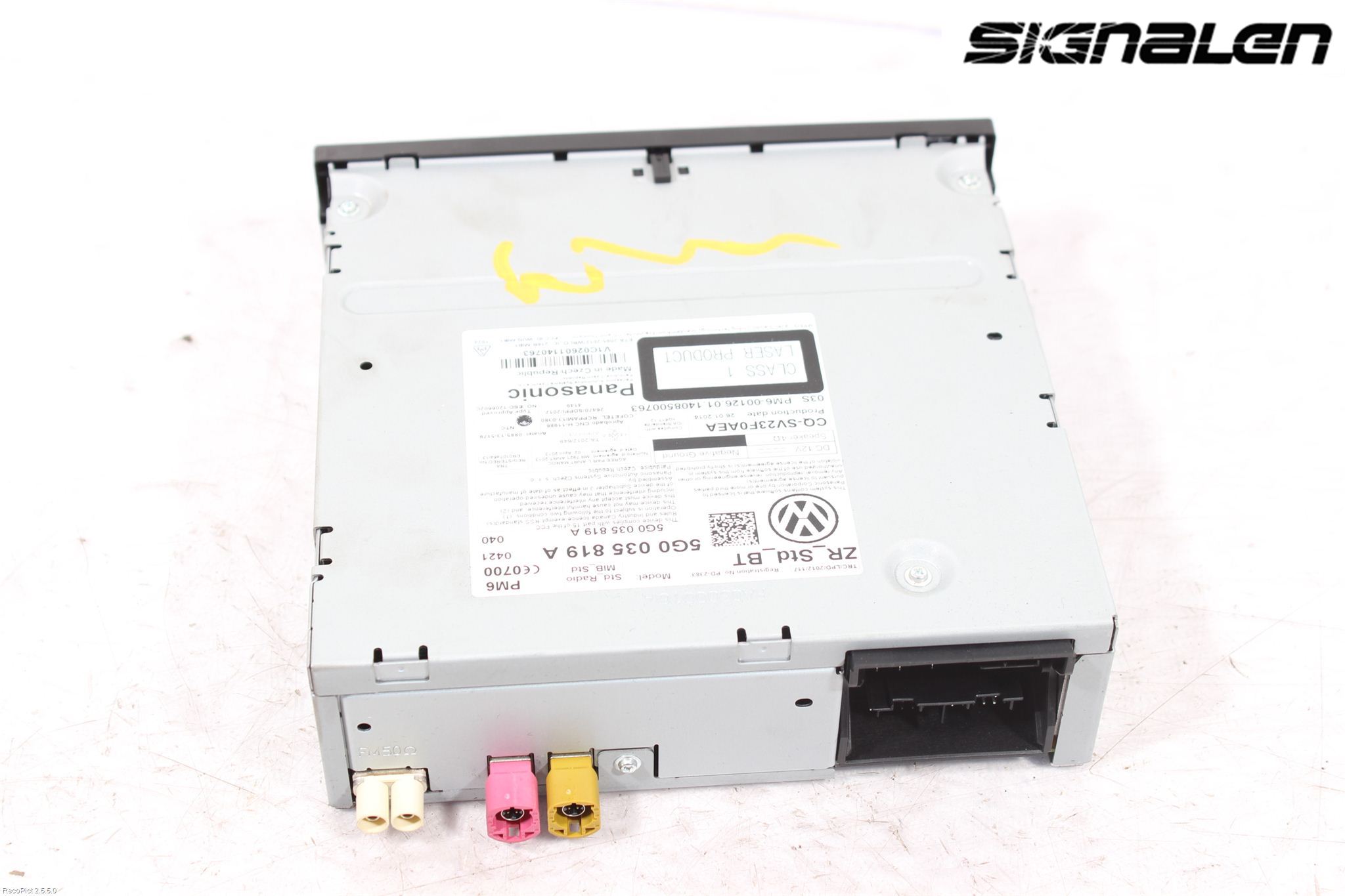 Volkswagen VW GOLF / E-GOLF VII 13-20 Radio