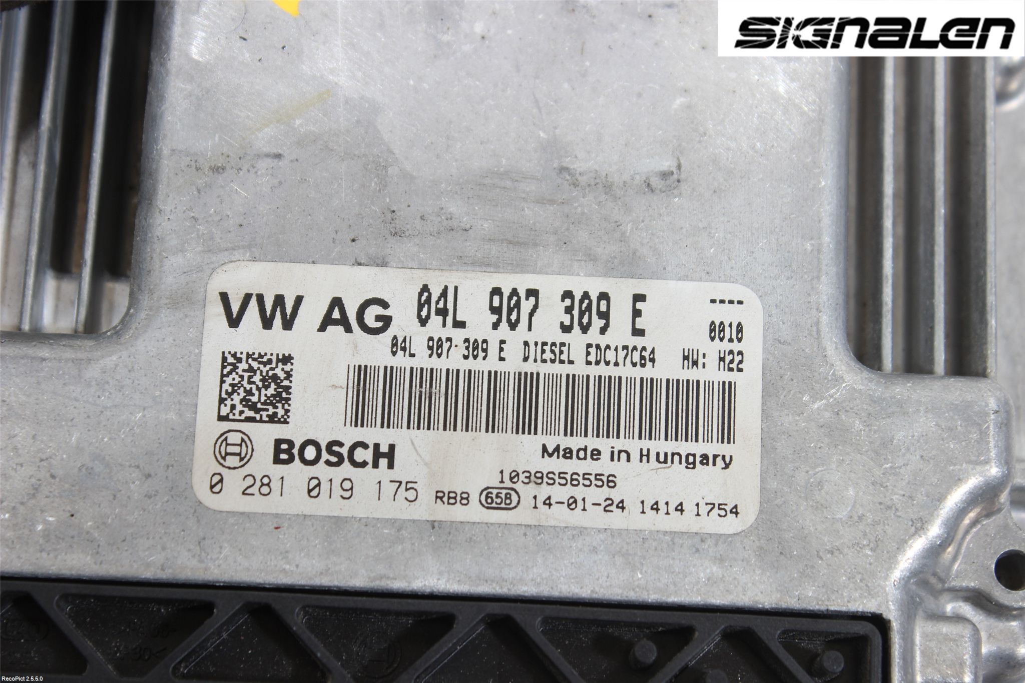 Volkswagen VW GOLF / E-GOLF VII 13-20 Styrenhet Insprut Bensin