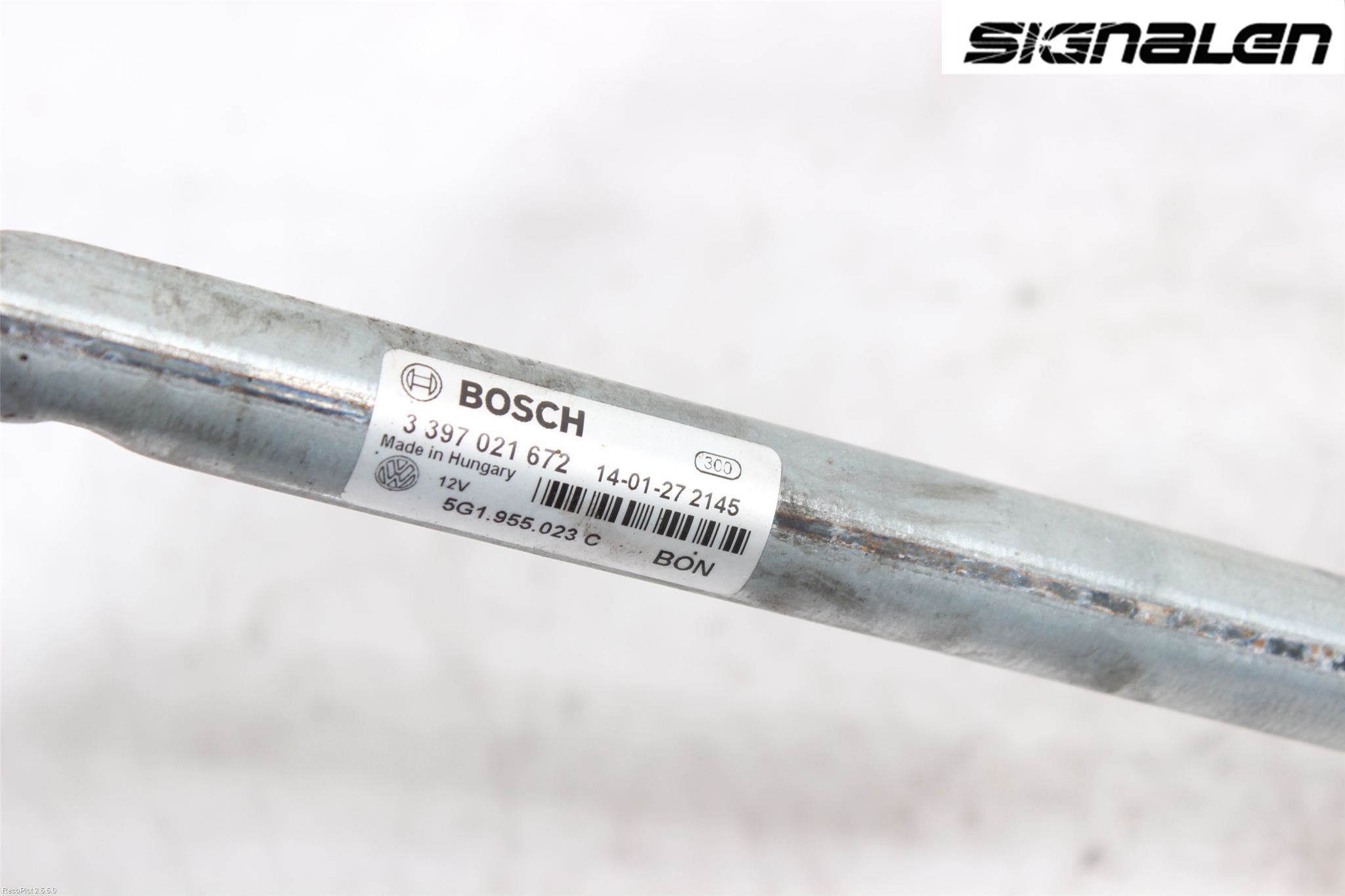 Volkswagen VW GOLF / E-GOLF VII 13-20 Torkarmekanism Vindruta