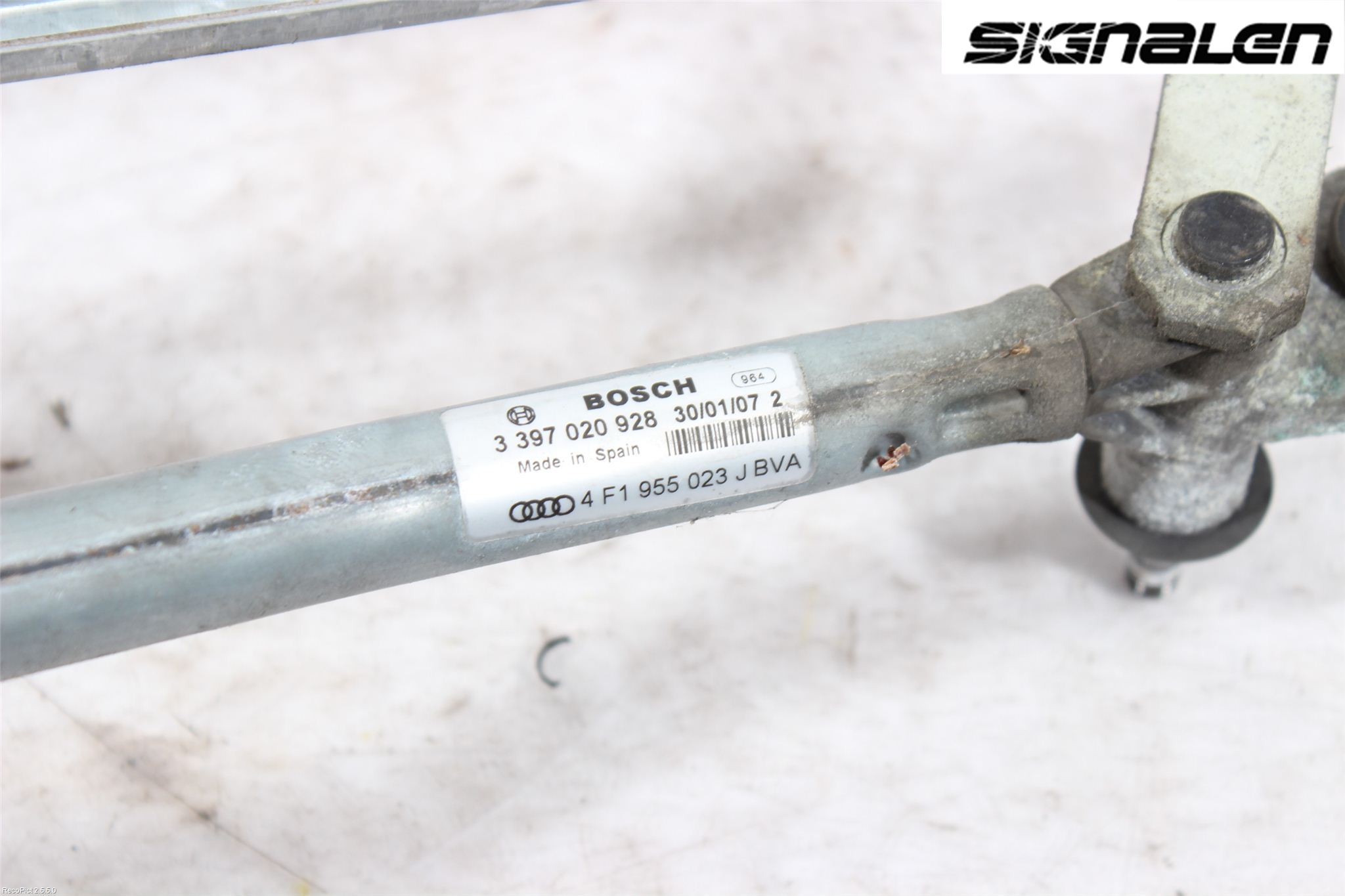 Audi A6/S6     05-11 Torkarmekanism Vindruta