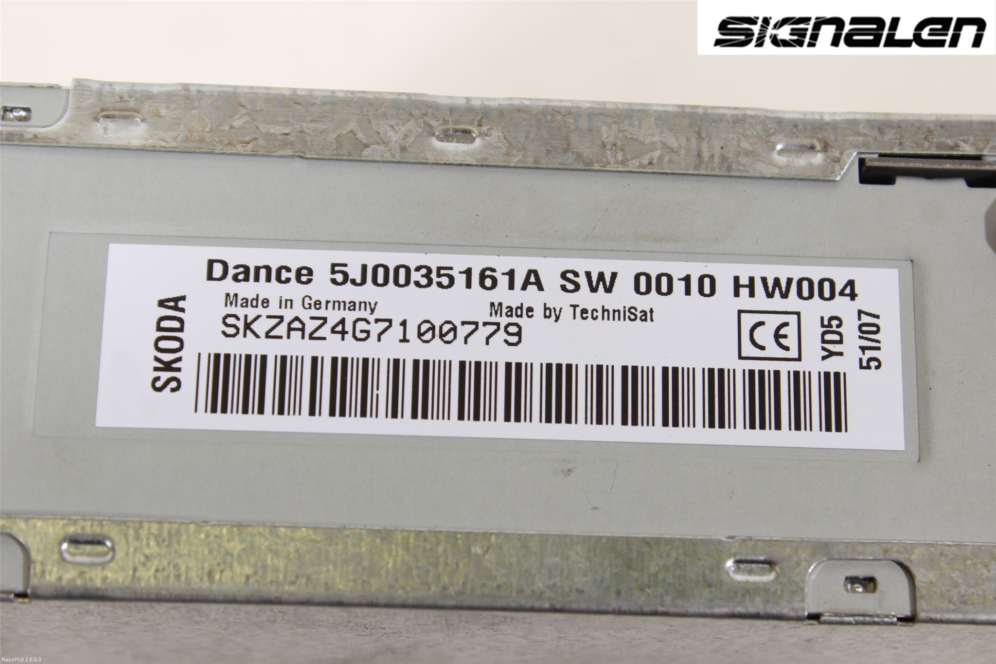 Skoda FABIA 07-14 Radio