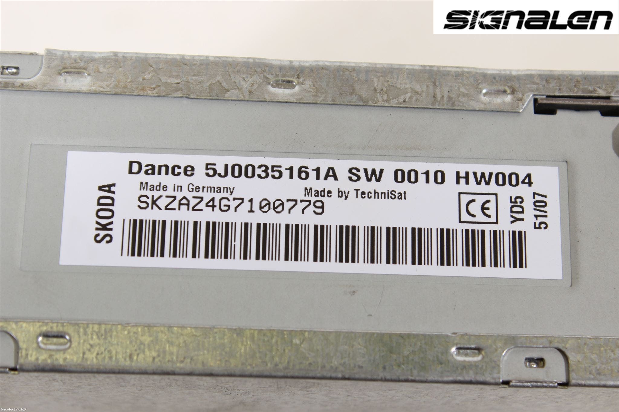 Skoda FABIA 07-14 Radio