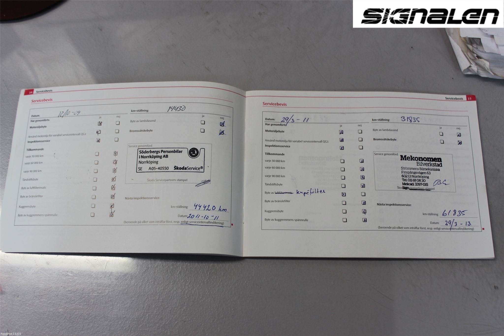 Skoda FABIA 07-14 Motor Bensin