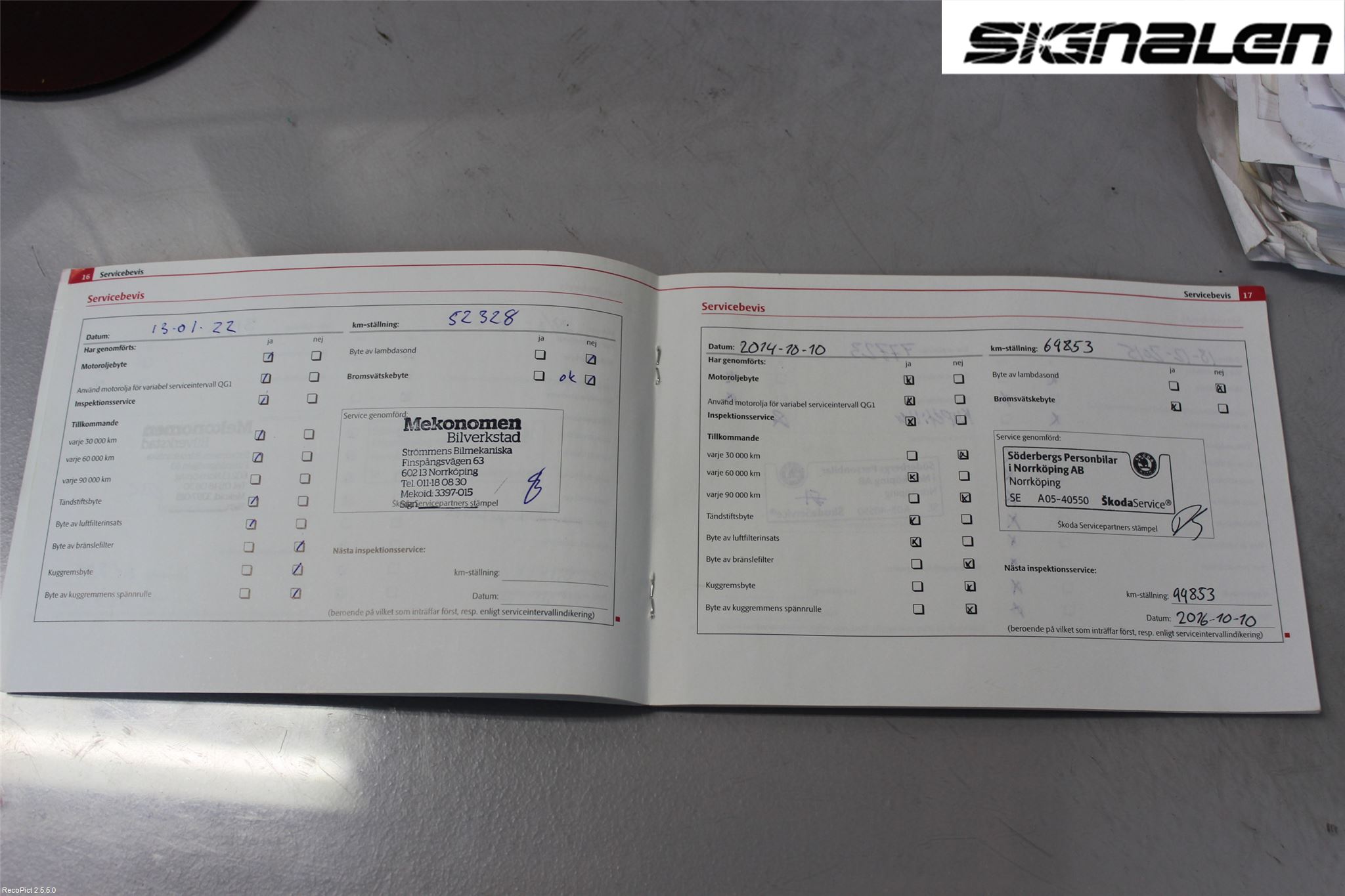 Skoda FABIA 07-14 Motor Bensin