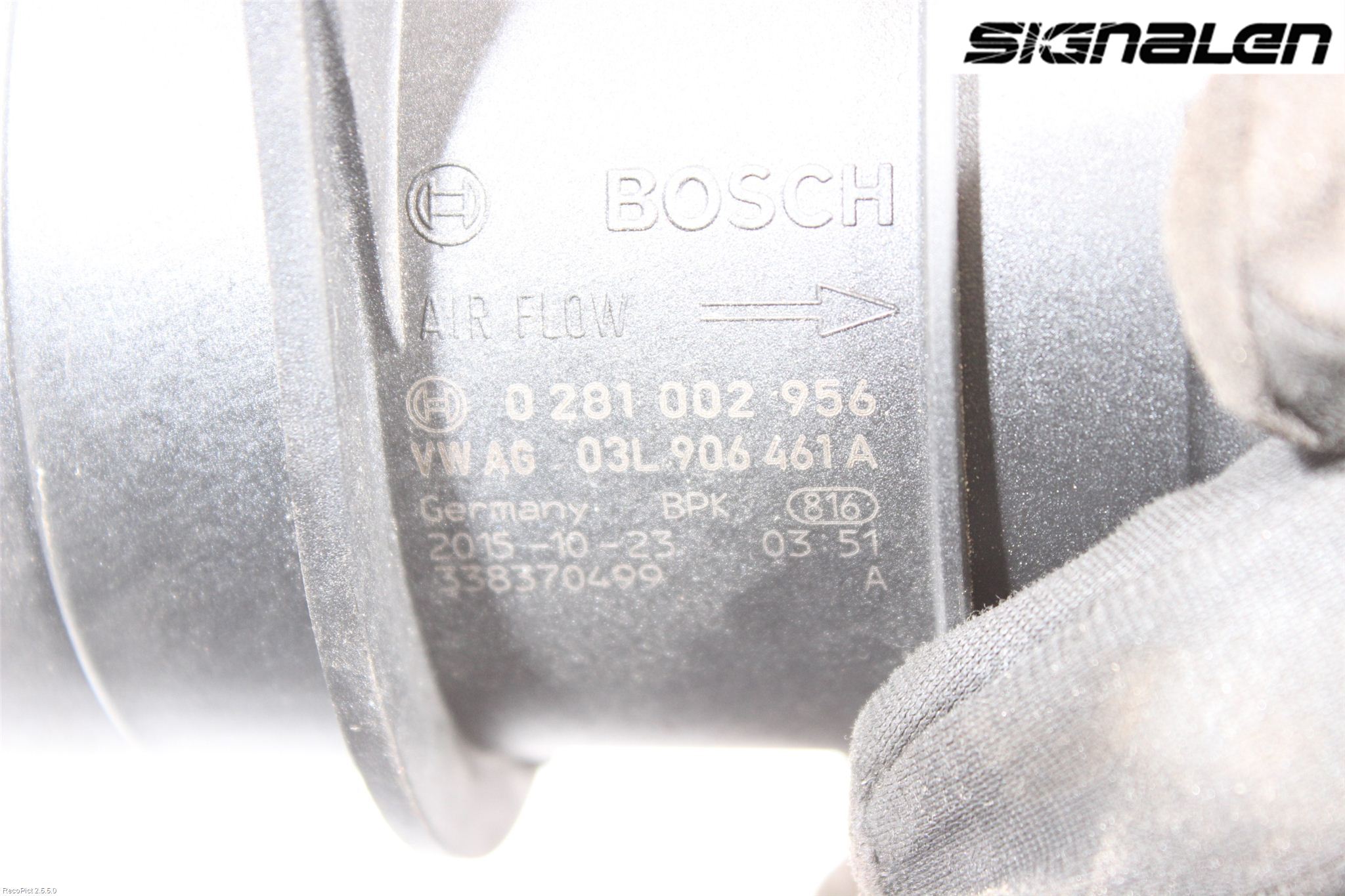 Audi A4/S4 B9 16-19 Injluftmassamätare