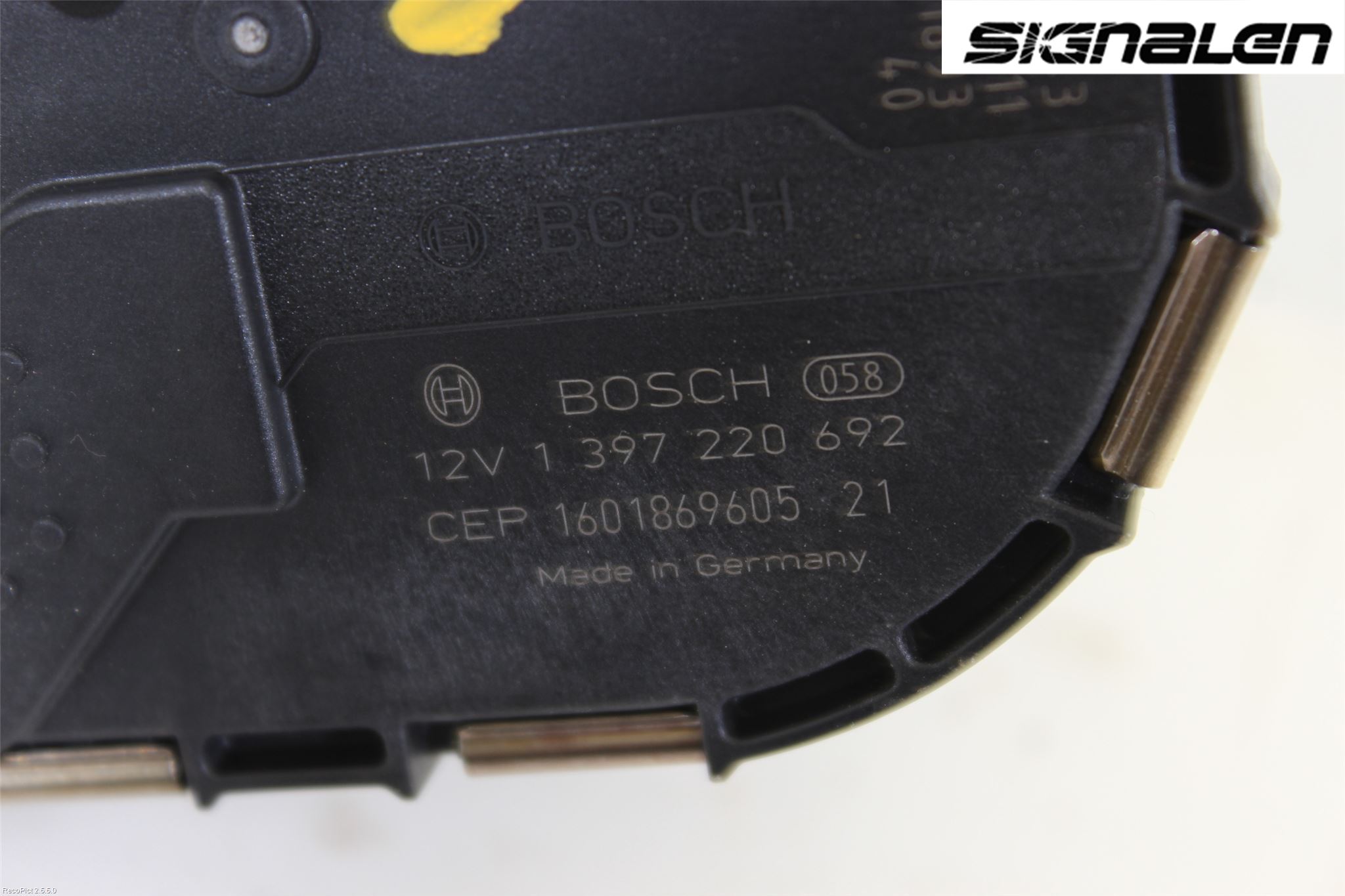 Audi A3/S3 8V 13-20 Torkarmotor Vindruta
