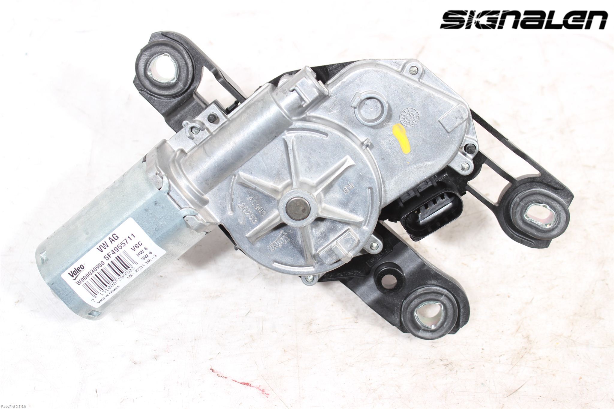 Skoda RAPID Torkarmotor Baklucka