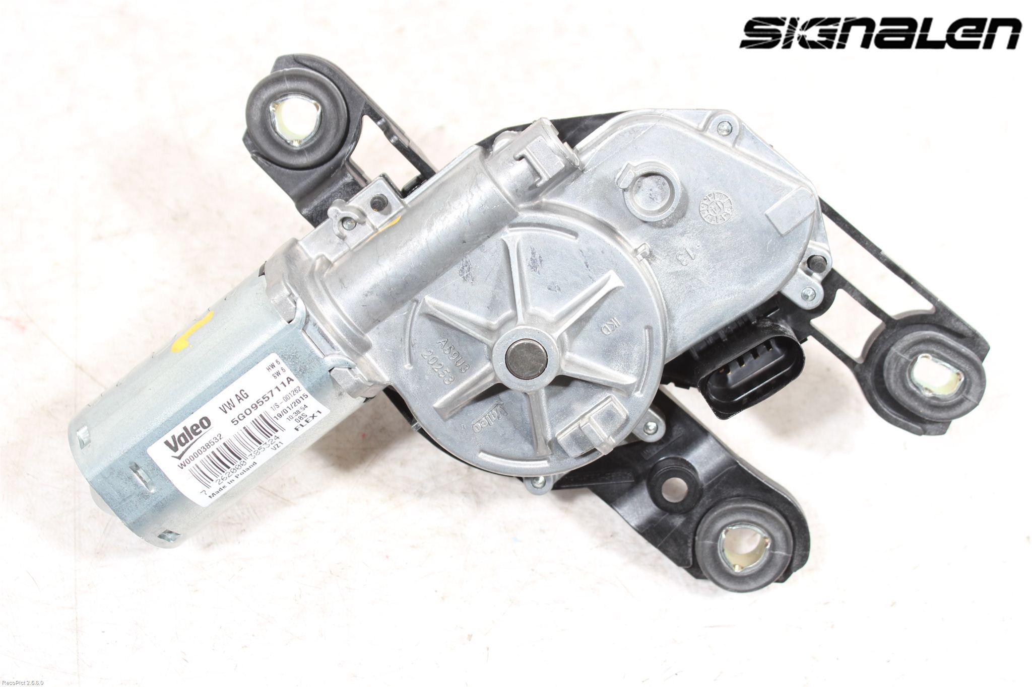 Volkswagen VW GOLF / E-GOLF VII 13-20 Torkarmotor Baklucka