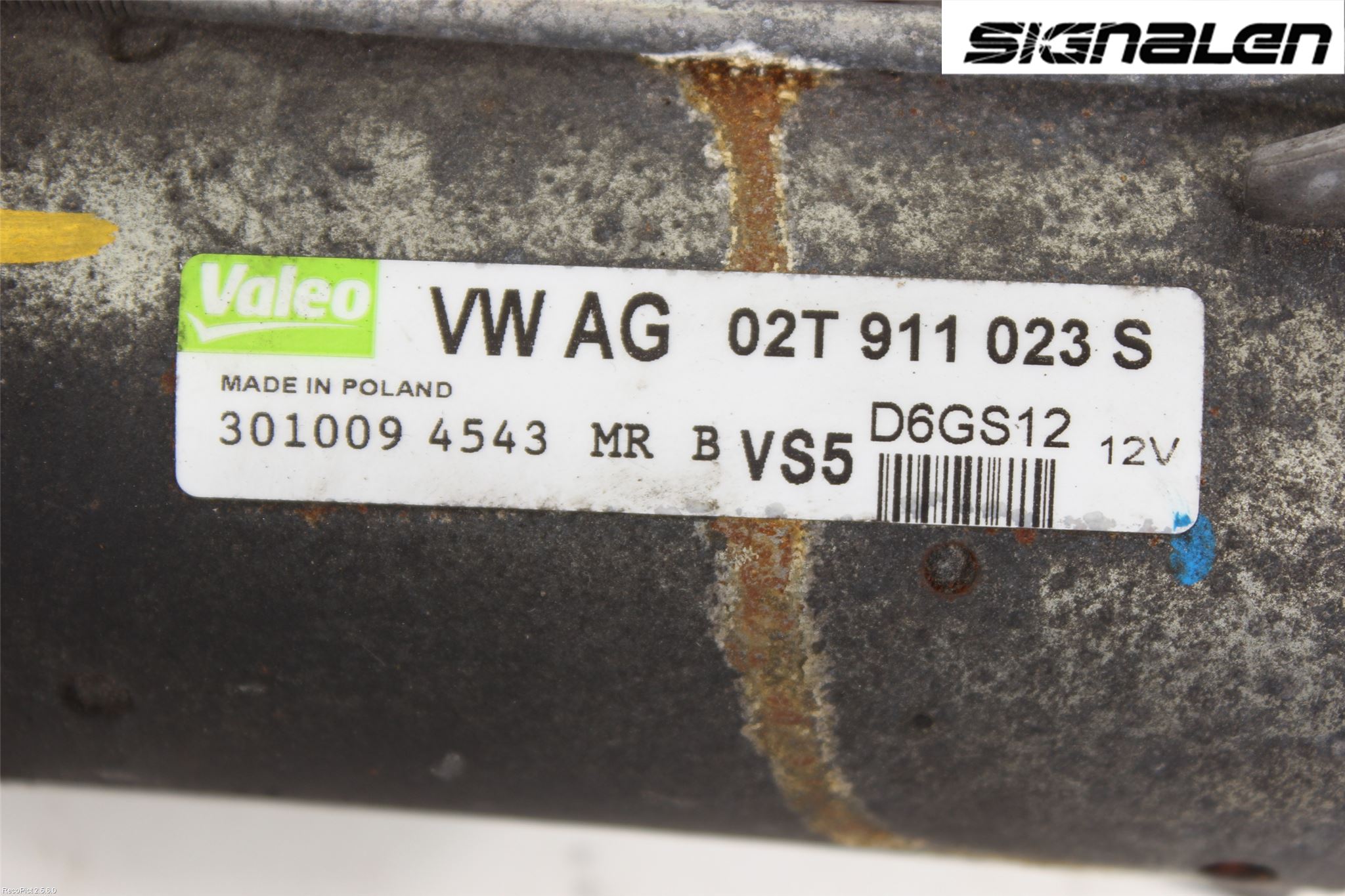 Skoda FABIA 07-14 Startmotor