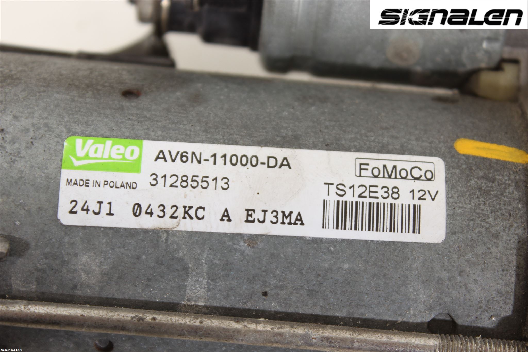 Volvo V70 08-13 Startmotor