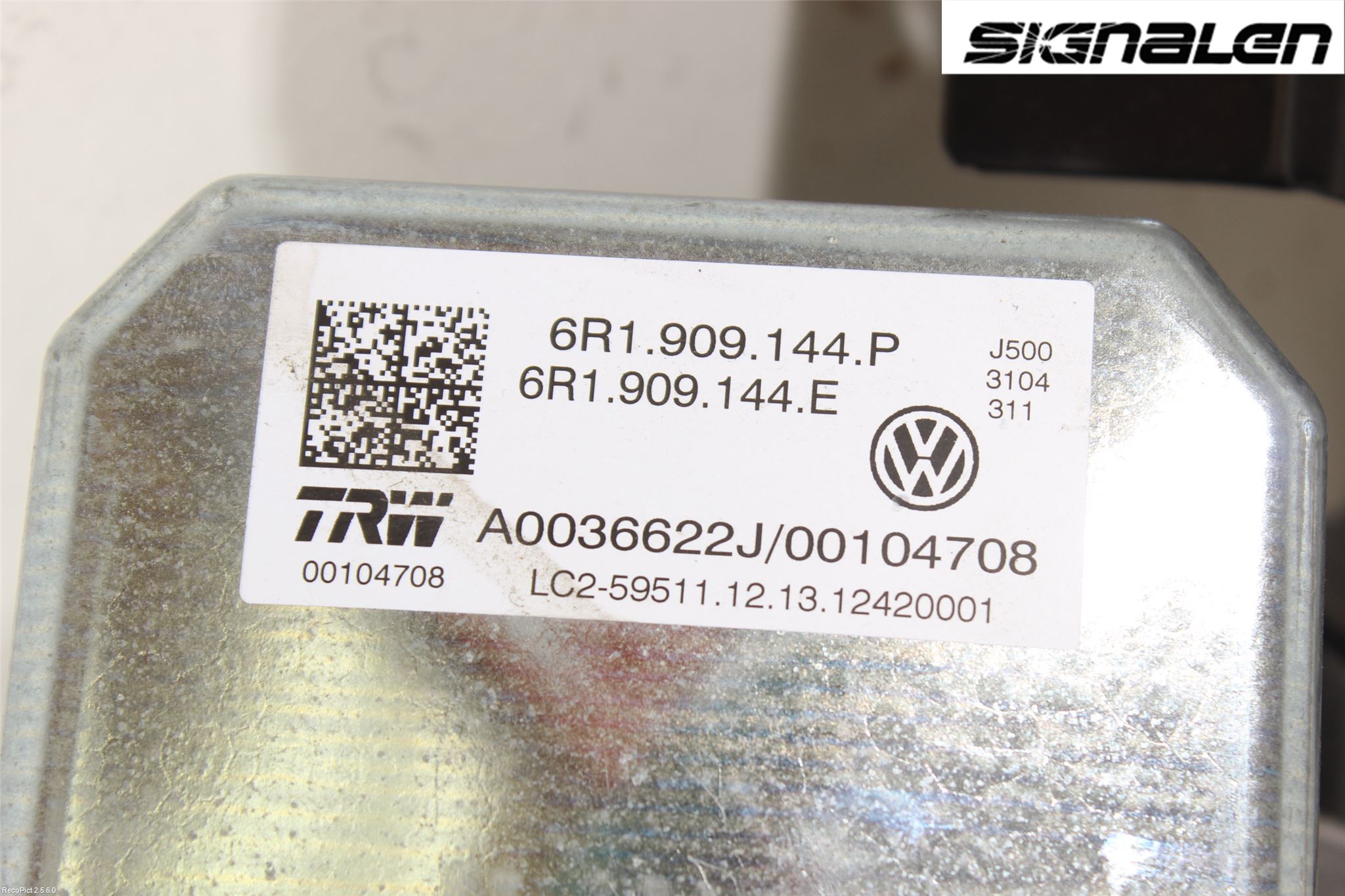 Skoda RAPID Rattaxelagg Med Inb Servo