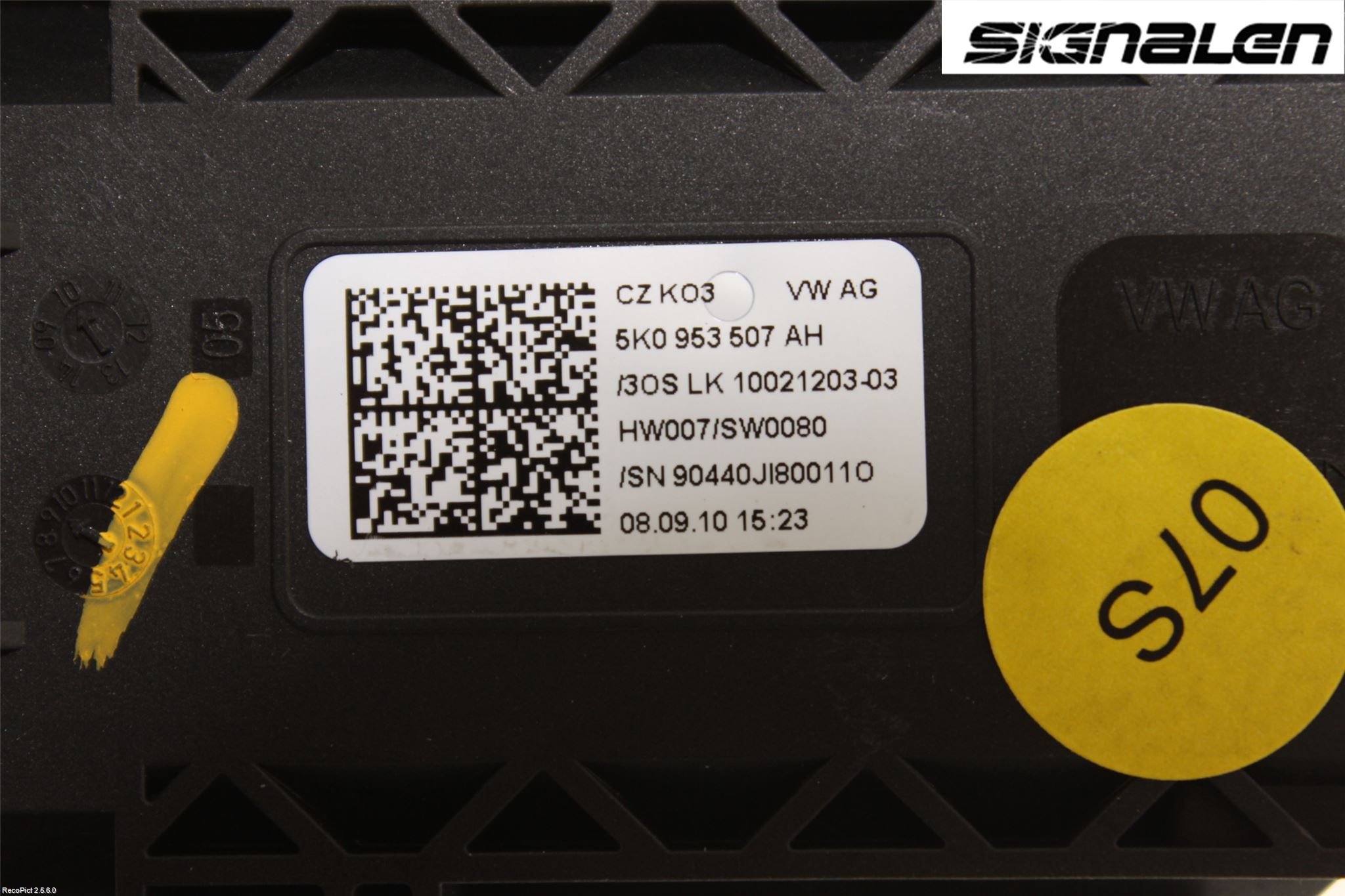 Volkswagen VW GOLF PLUS/CROSS GOLF 04-14 Spakcentral