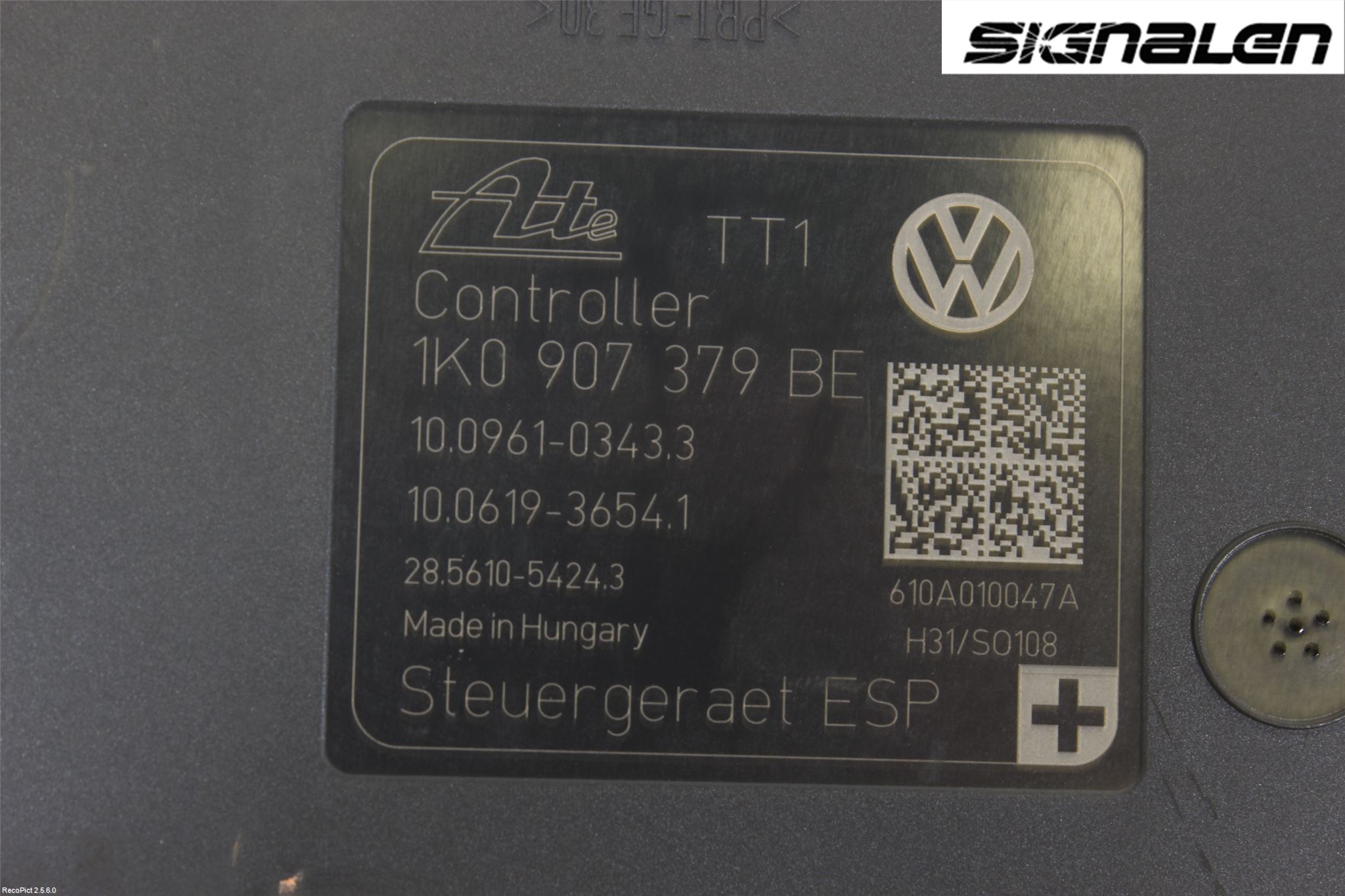 Volkswagen VW GOLF PLUS/CROSS GOLF 04-14 Abs Hydraulaggregat