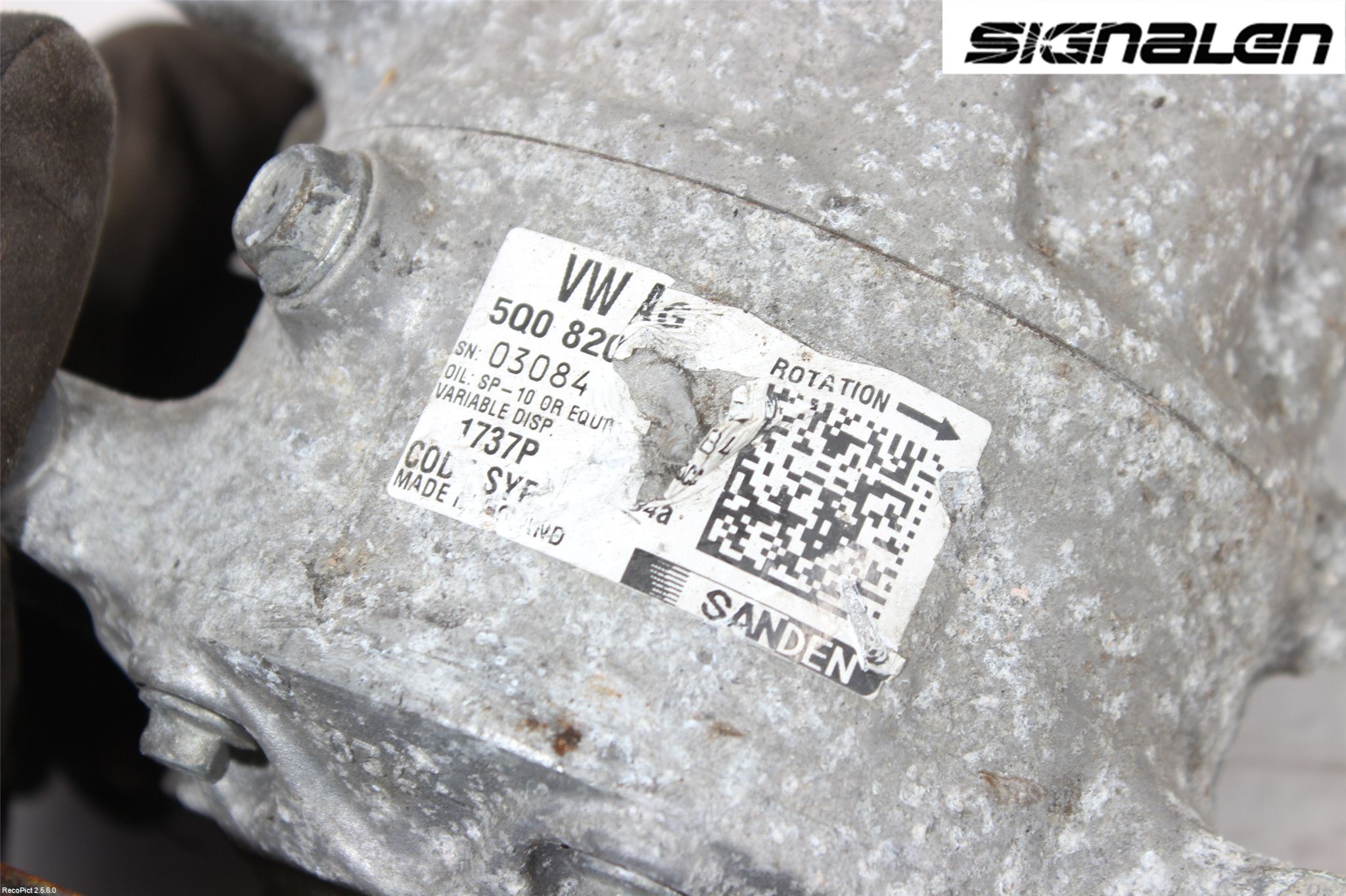 Skoda RAPID Ac Kompressor