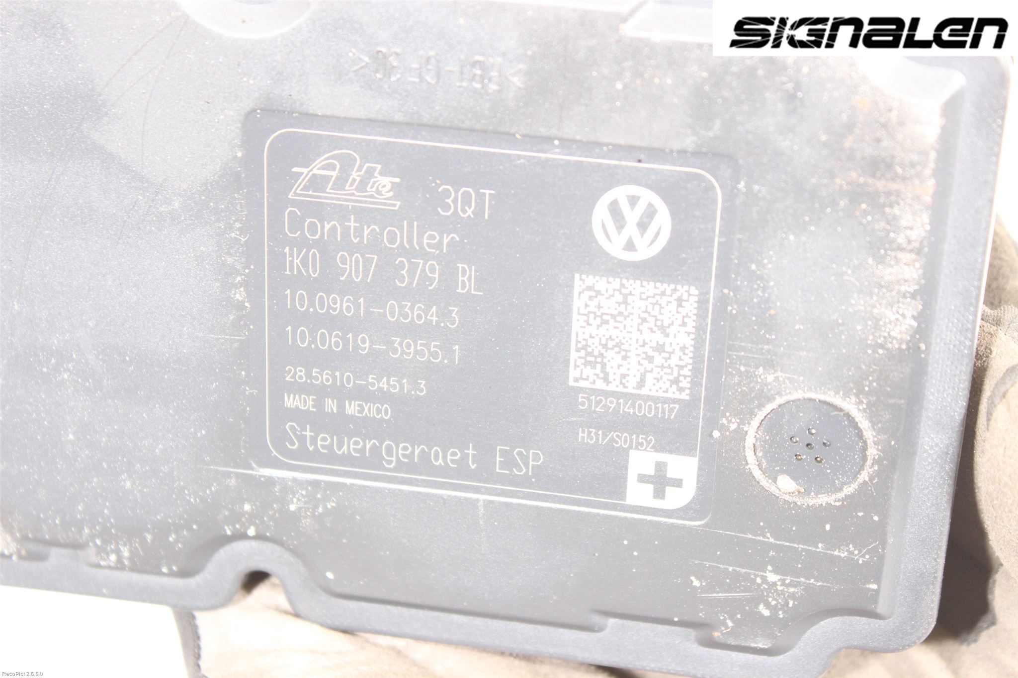 Volkswagen VW GOLF VI 09-13 Abs Hydraulaggregat