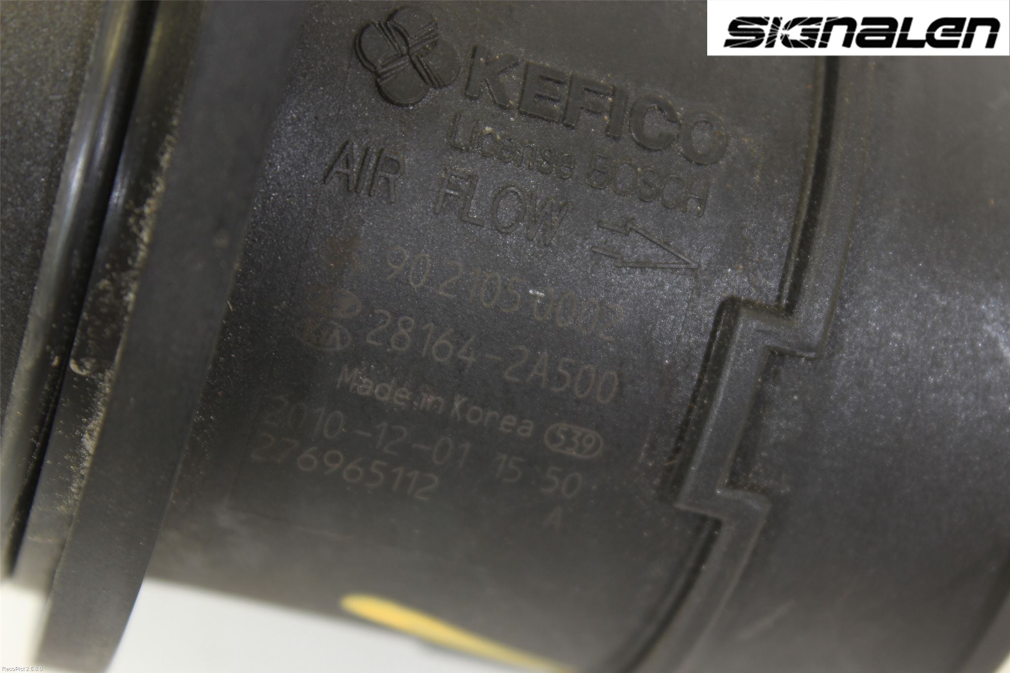 Hyundai ix35 Injluftmassamätare