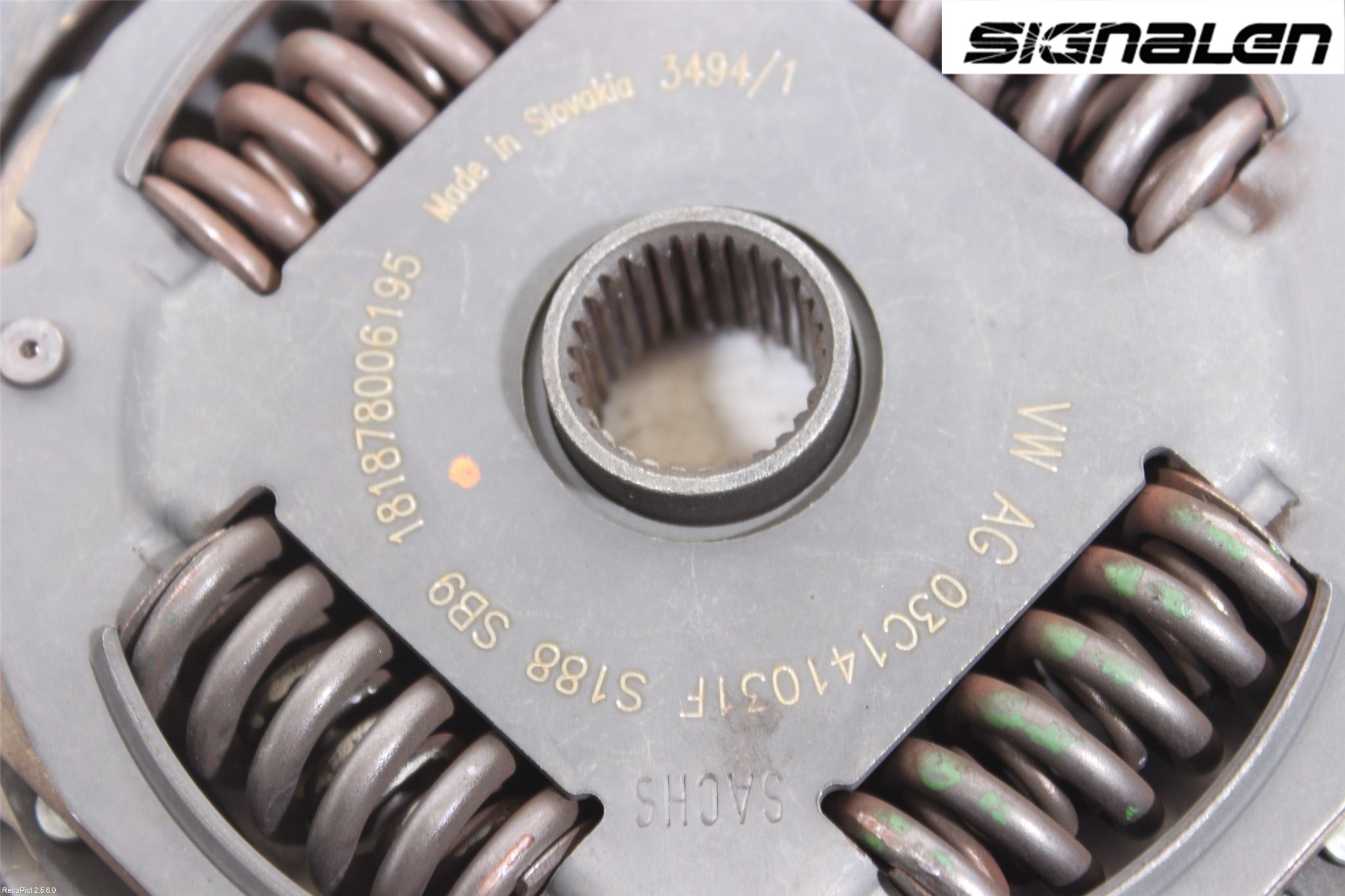 Volkswagen VW GOLF / E-GOLF VII 13-20 Koppling-Lamell