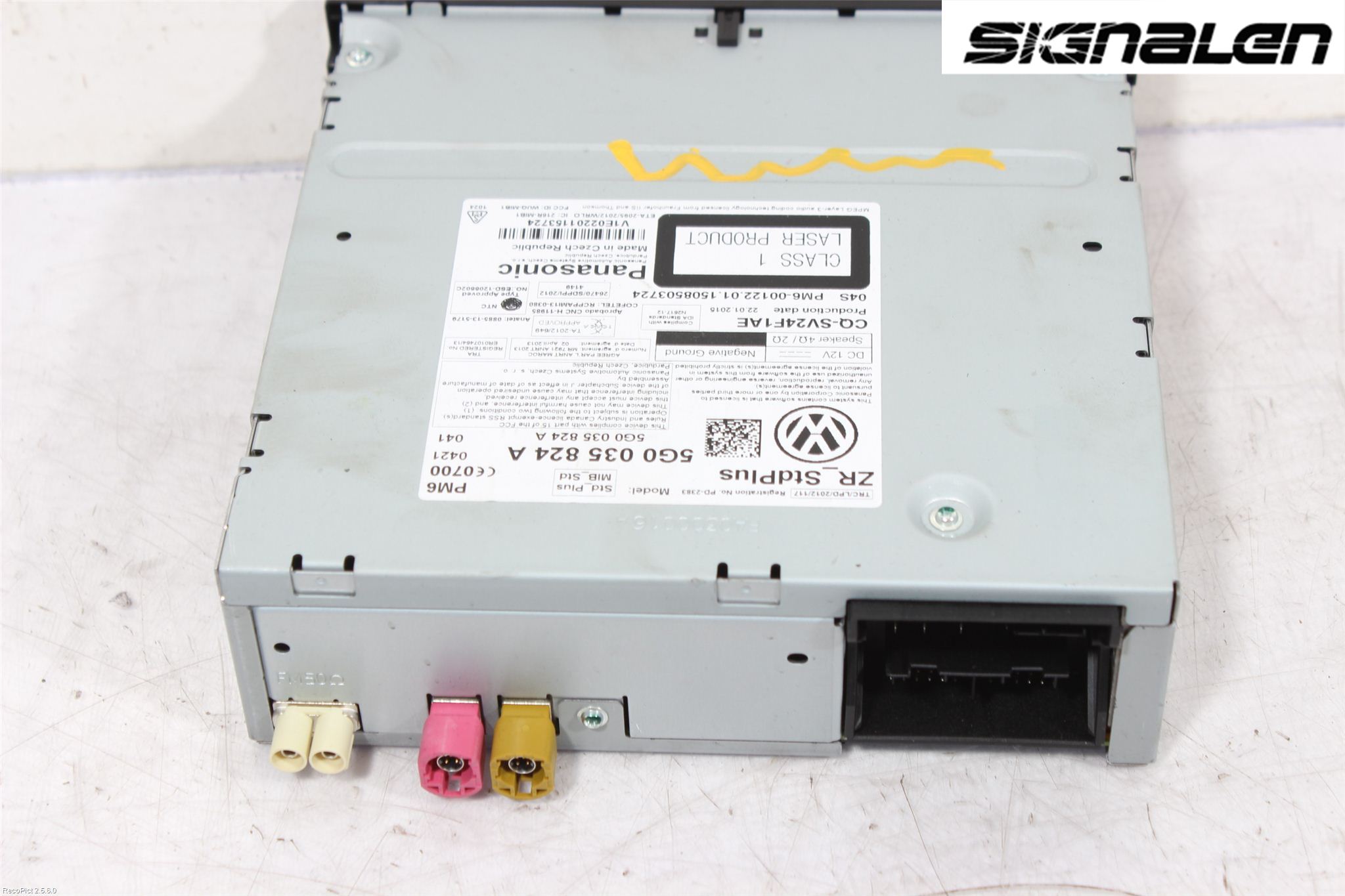 Volkswagen VW GOLF / E-GOLF VII 13-20 Radio