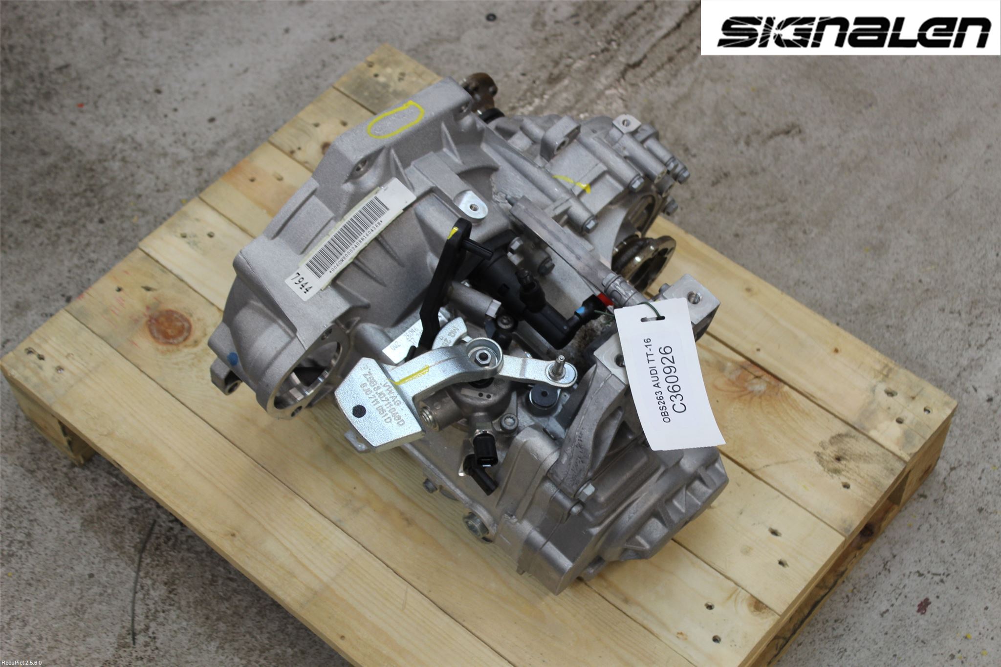 Audi TT/TTS/TT RS 15- Växellåda Man 6 Vxl