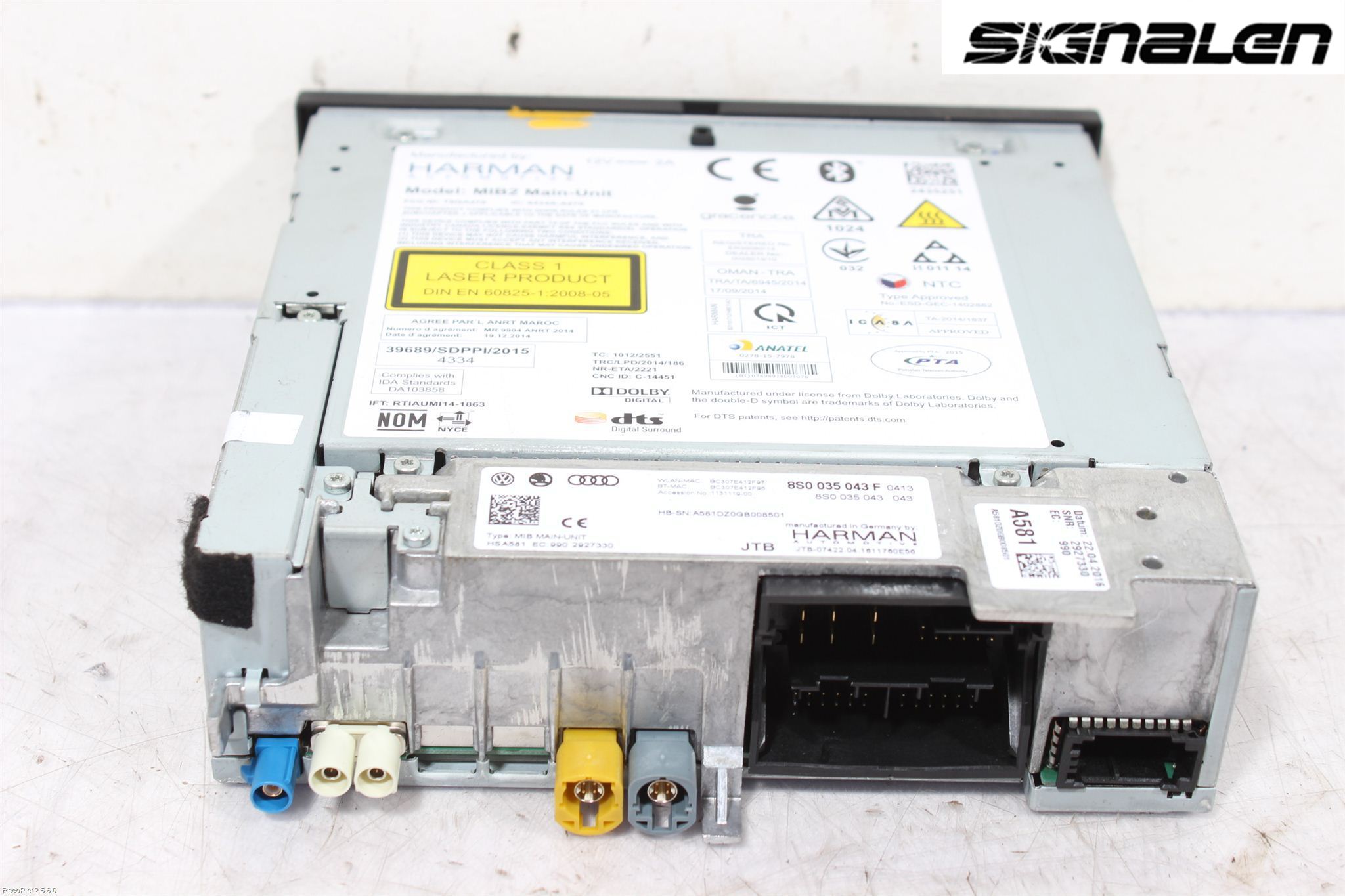 Audi TT/TTS/TT RS 15- Radio