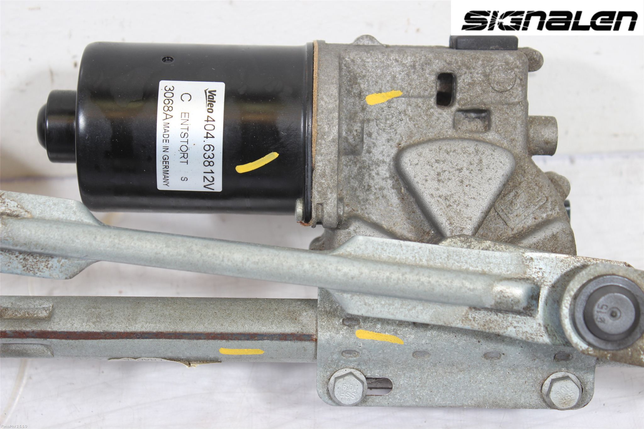 Peugeot 307     05-08 Torkarmotor Vindruta