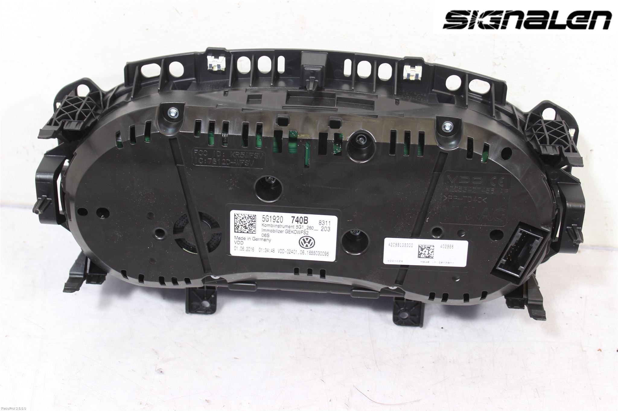 Volkswagen VW GOLF / E-GOLF VII 13-20 Instrument Komb