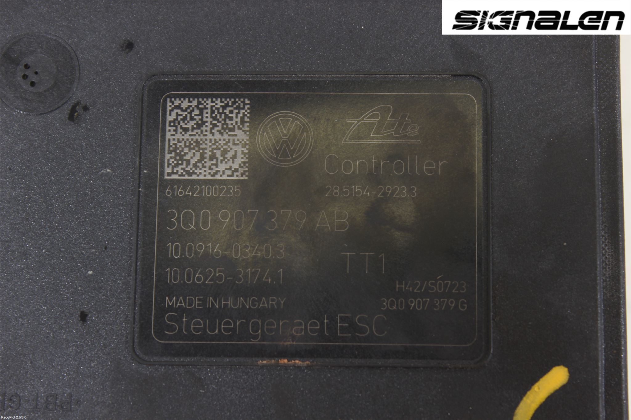 Volkswagen VW PASSAT 15-19 Abs Hydraulaggregat