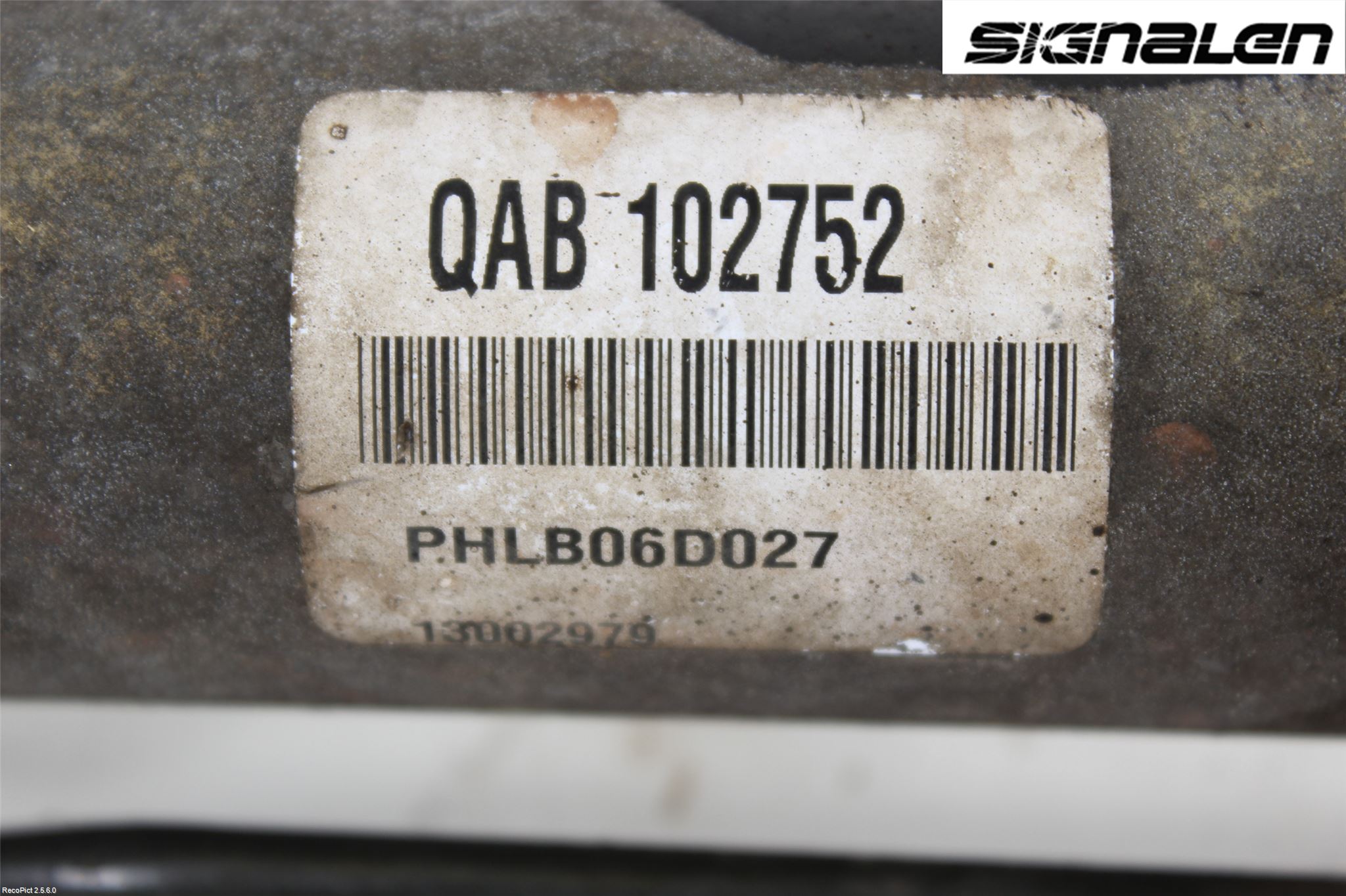 Rover 75 Styrväxel Servo -Snäcka