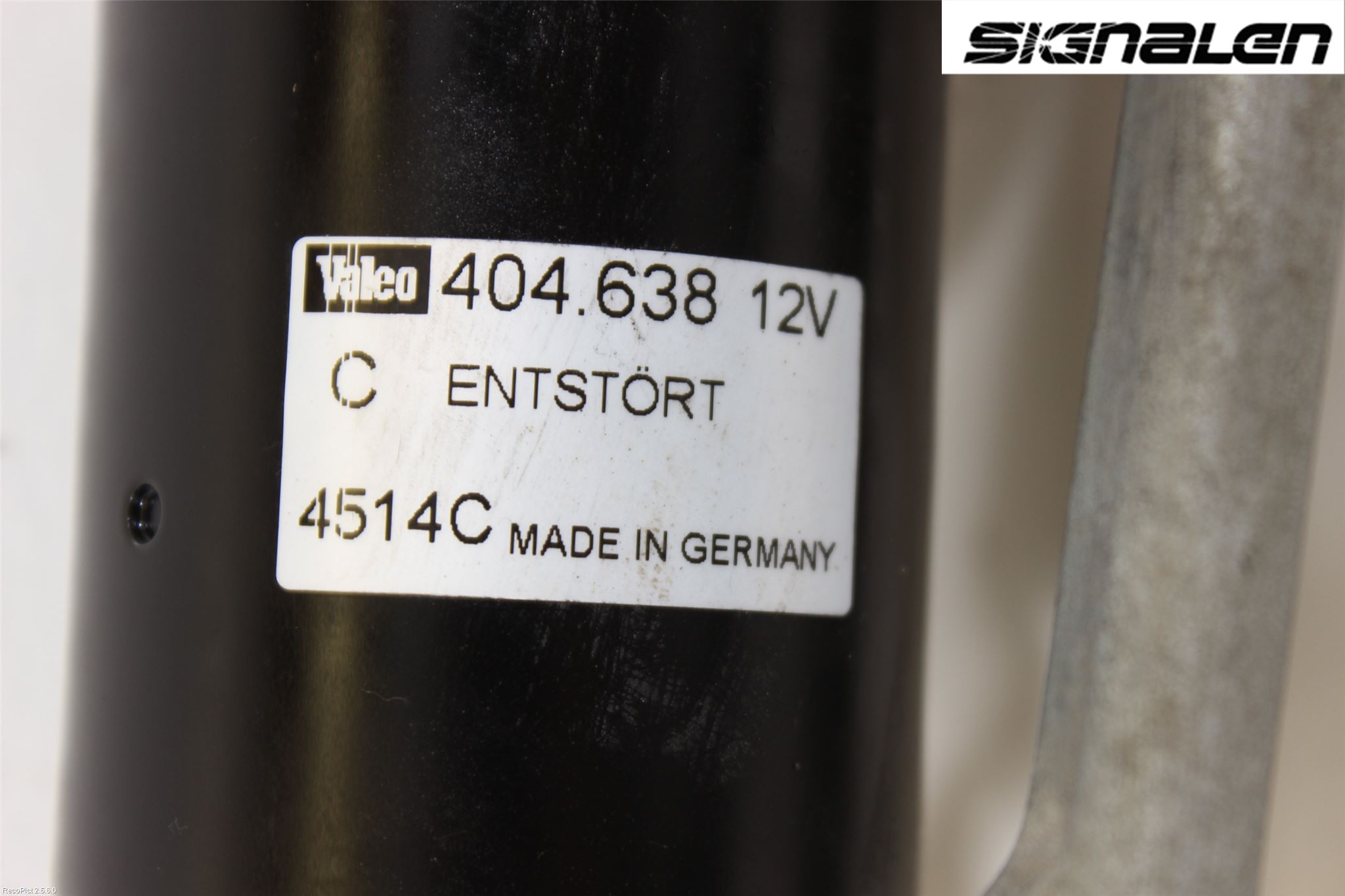 Peugeot 307     01-05 Torkarmotor Vindruta