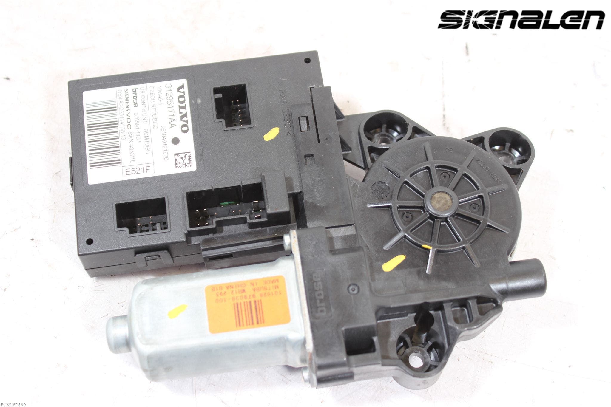 Volvo C30 10-13 Fönsterhissmotor