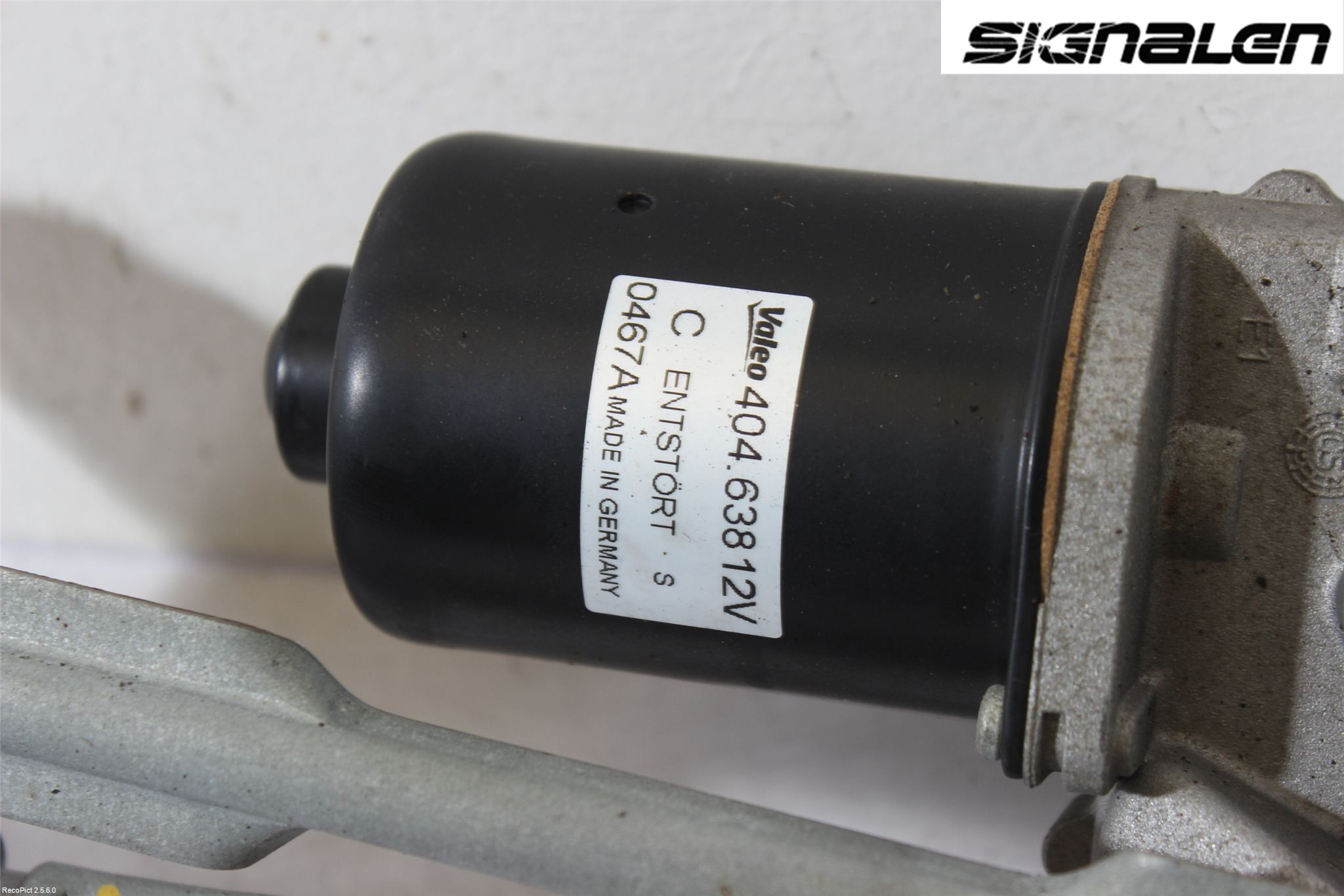 Peugeot 307     05-08 Torkarmotor Vindruta