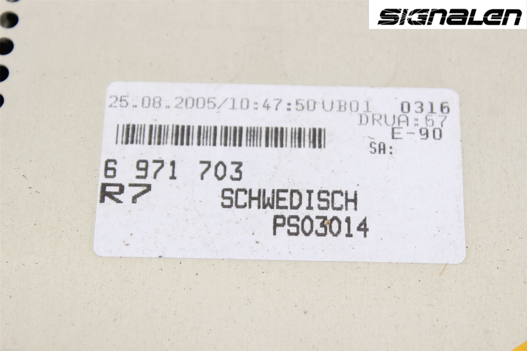 BMW 3 E90/91 SED/TOU 05-12 Radio