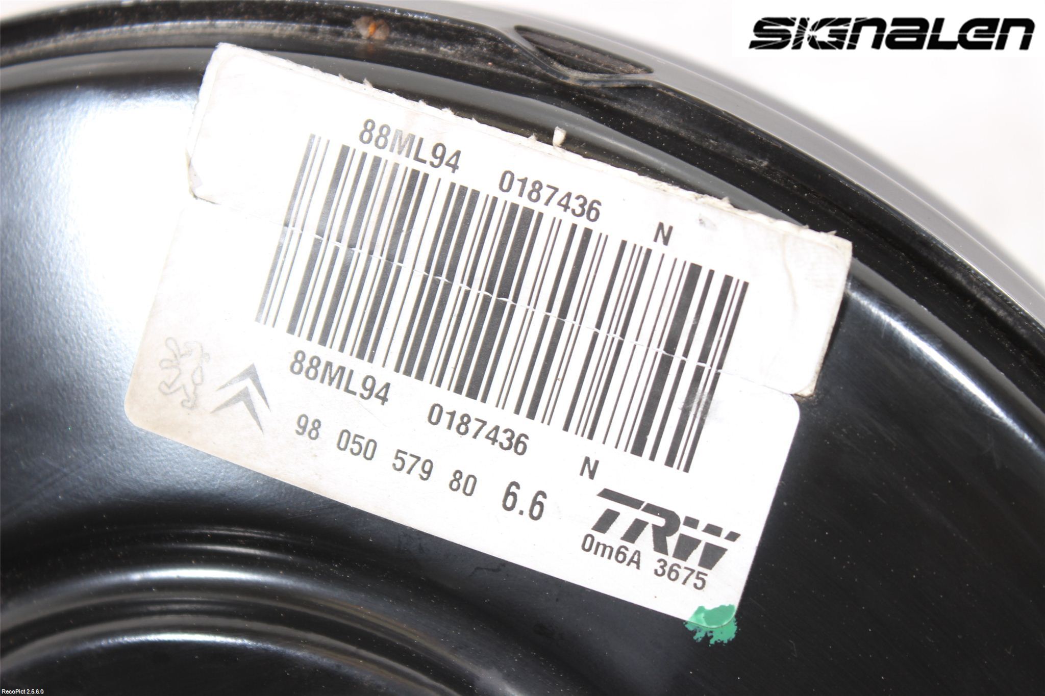 Peugeot 2008 13-20 Bromsservo