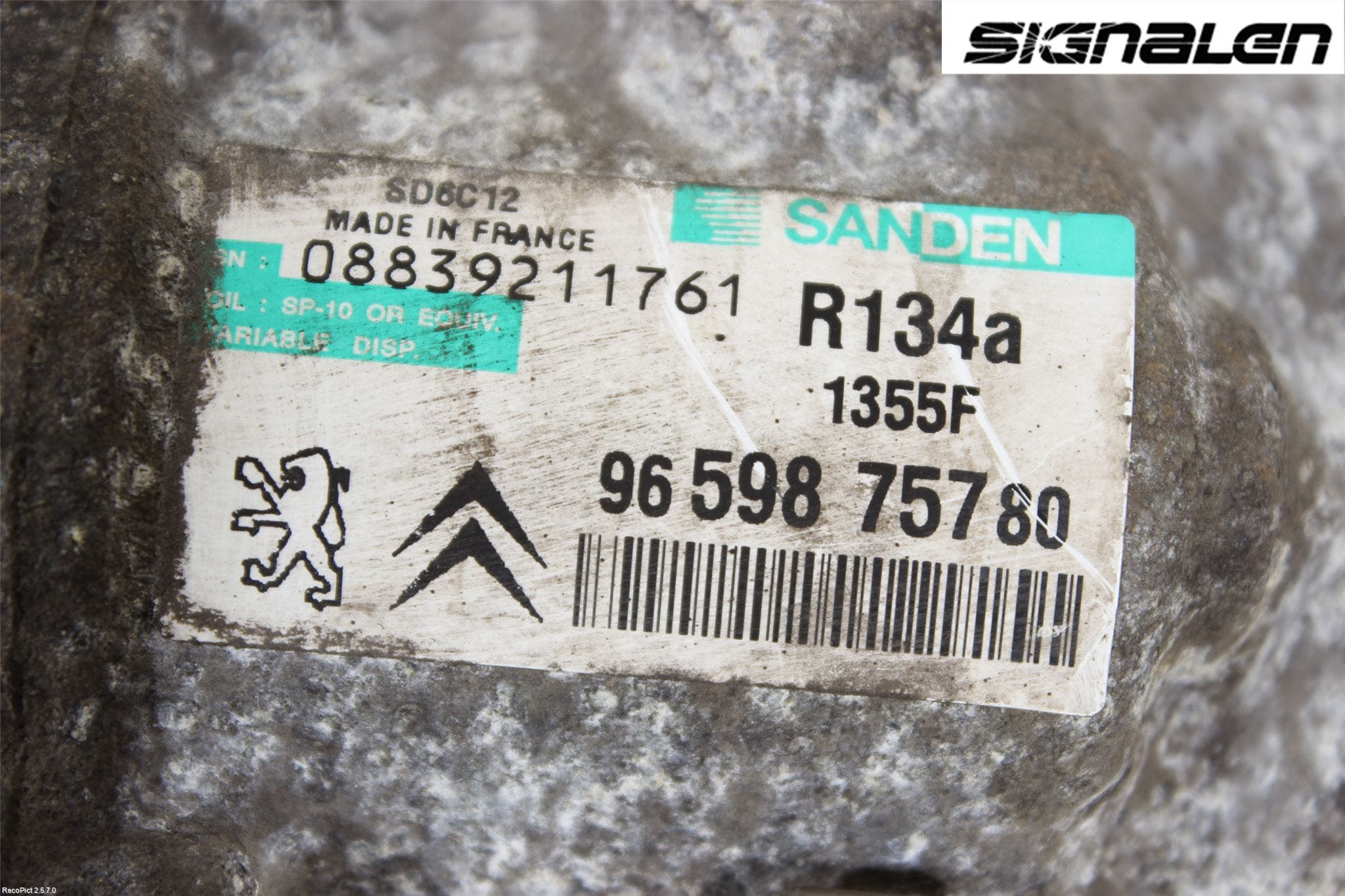 Peugeot 307 05-08 Ac Kompressor