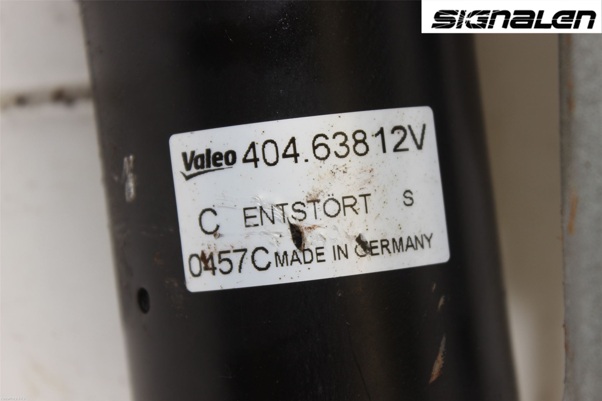 Peugeot 307     05-08 Torkarmekanism Vindruta