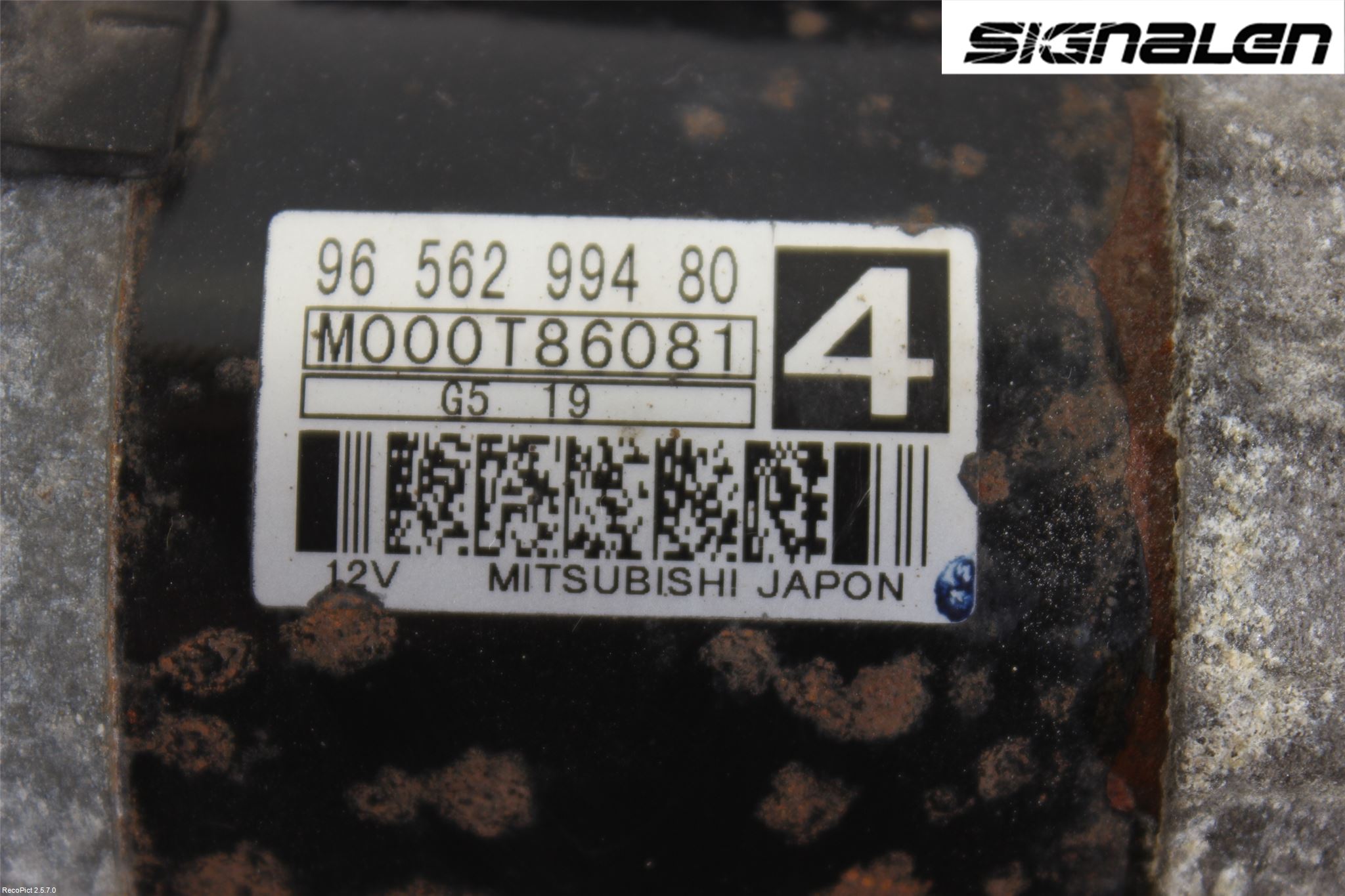 Peugeot 307     05-08 Startmotor