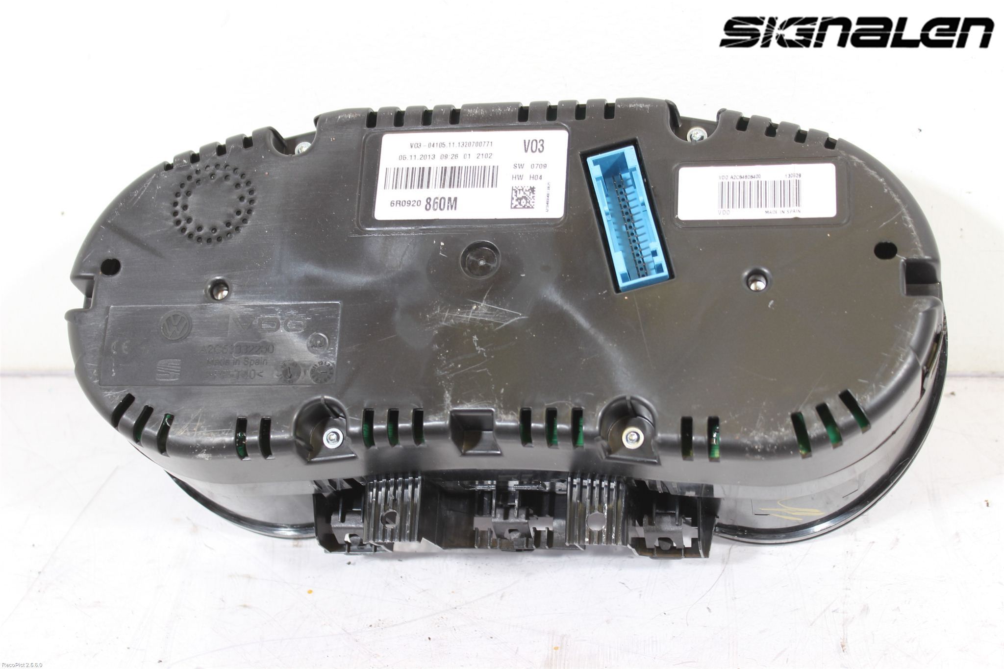 Volkswagen VW POLO 10-17 Instrument Komb