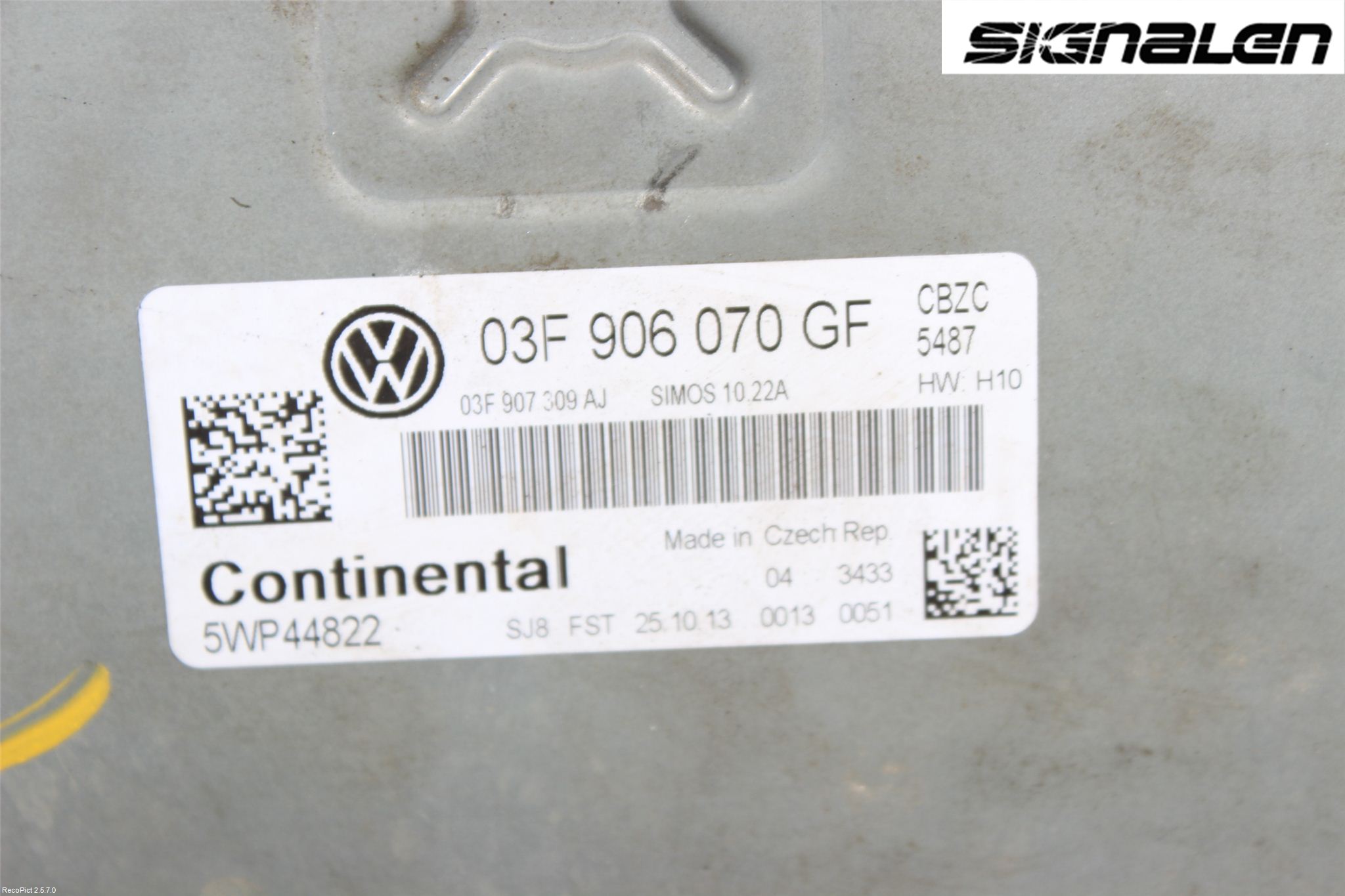 Volkswagen VW POLO 10-17 Styrenhet Insprut Bensin