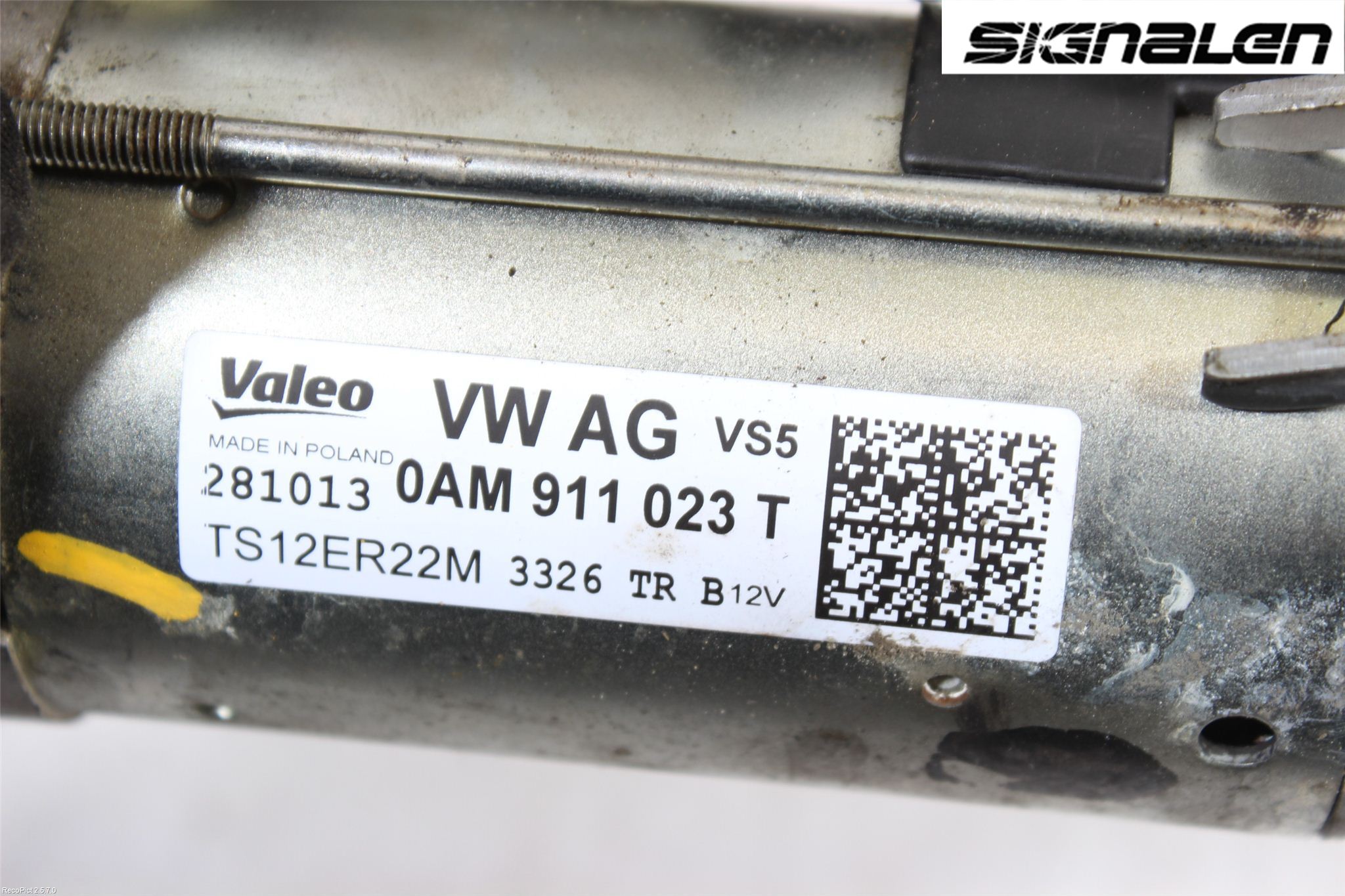 Volkswagen VW POLO 10-17 Startmotor