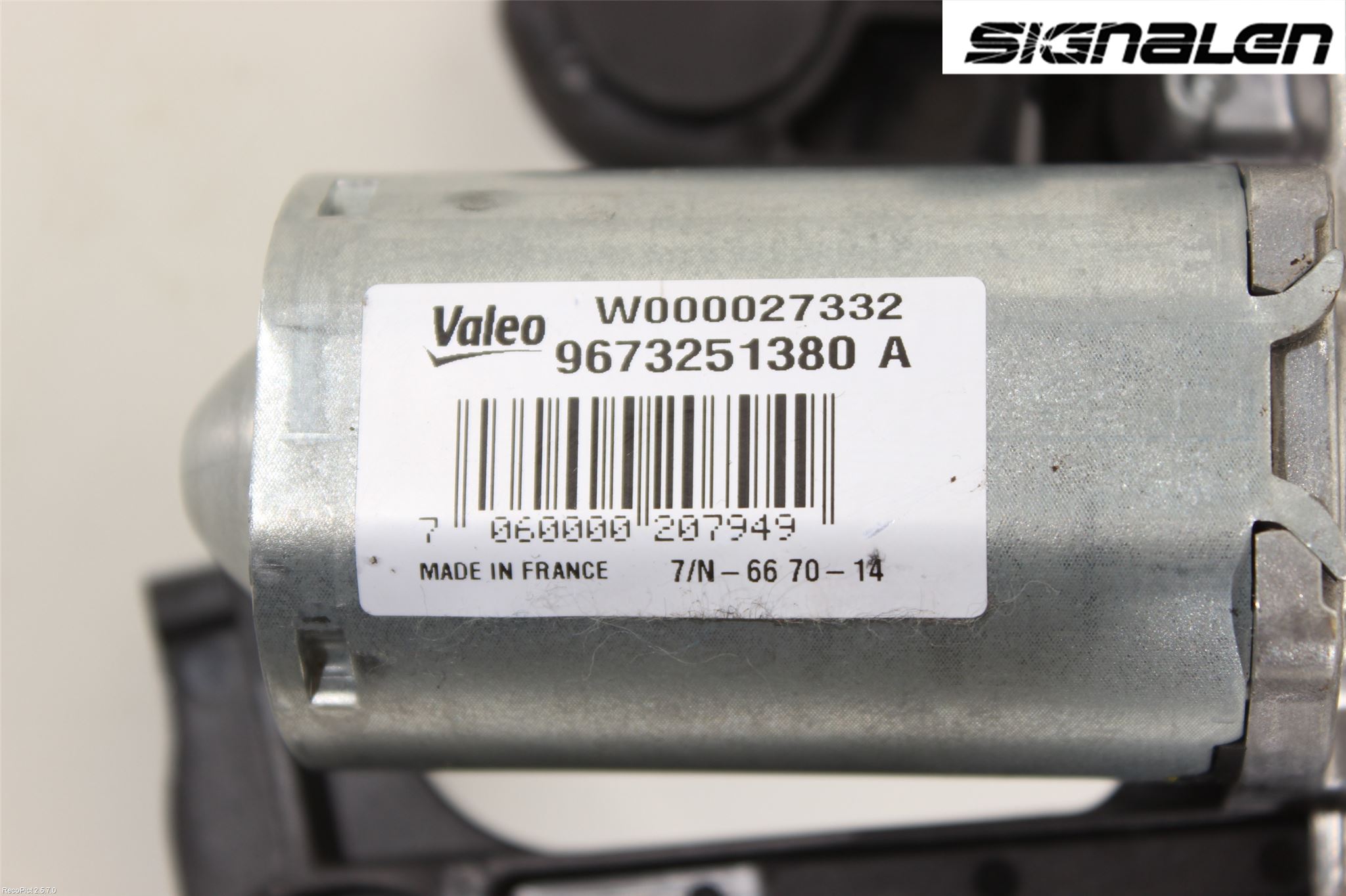 Peugeot 208 12-15 Torkarmotor Baklucka