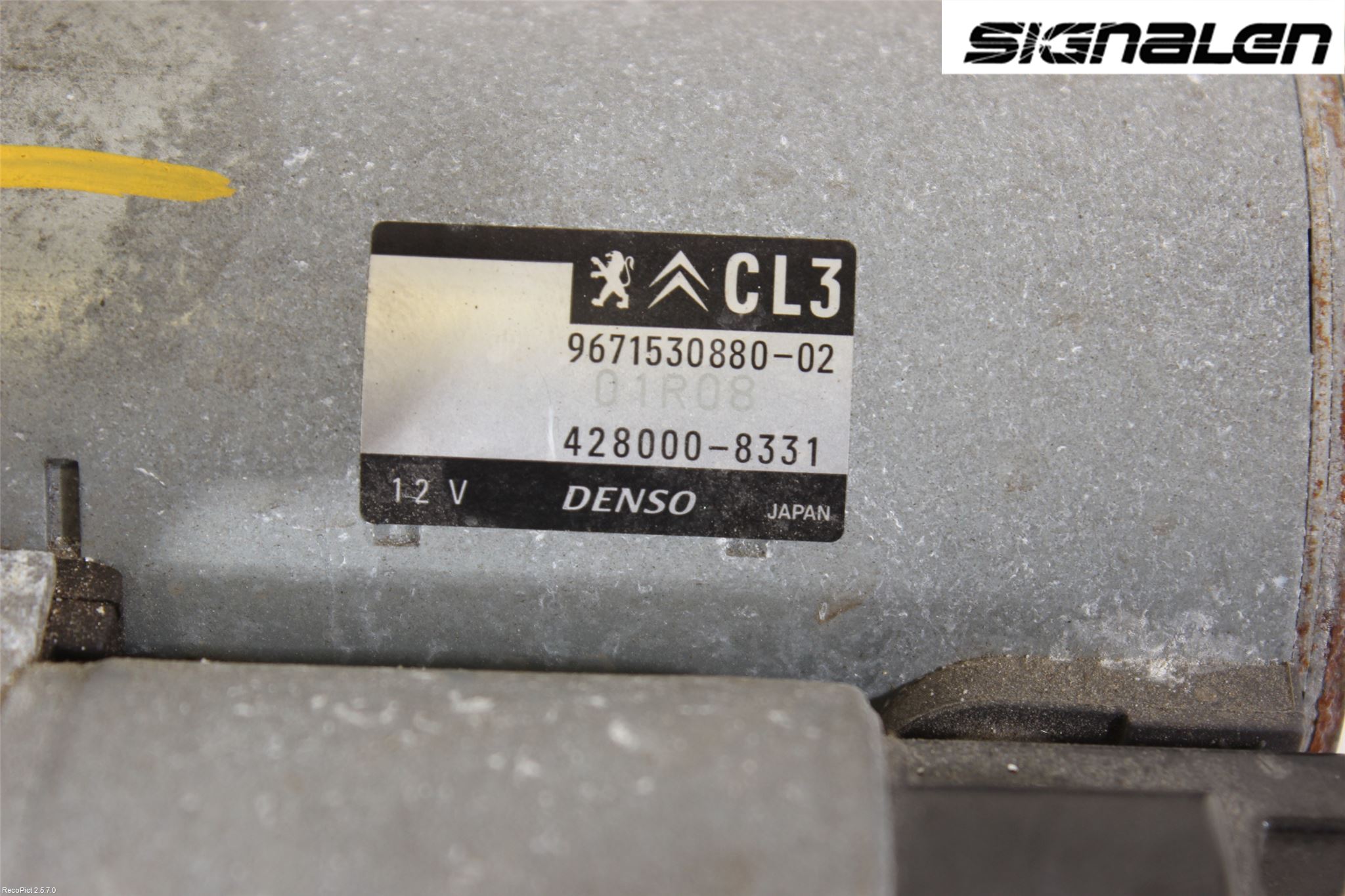 Peugeot 208 12-15 Startmotor